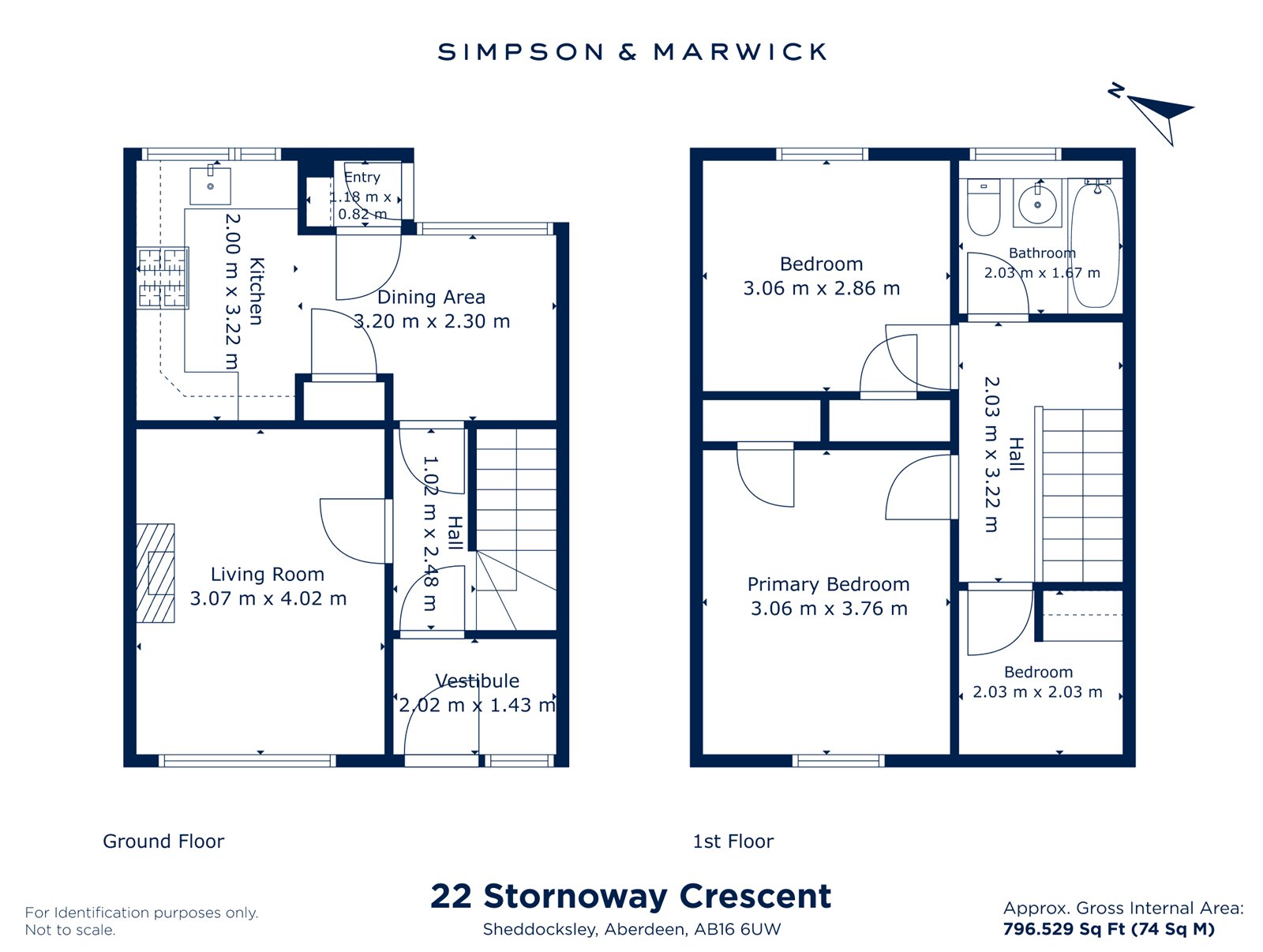 22, Stornoway Crescent, Aberdeen floorplan