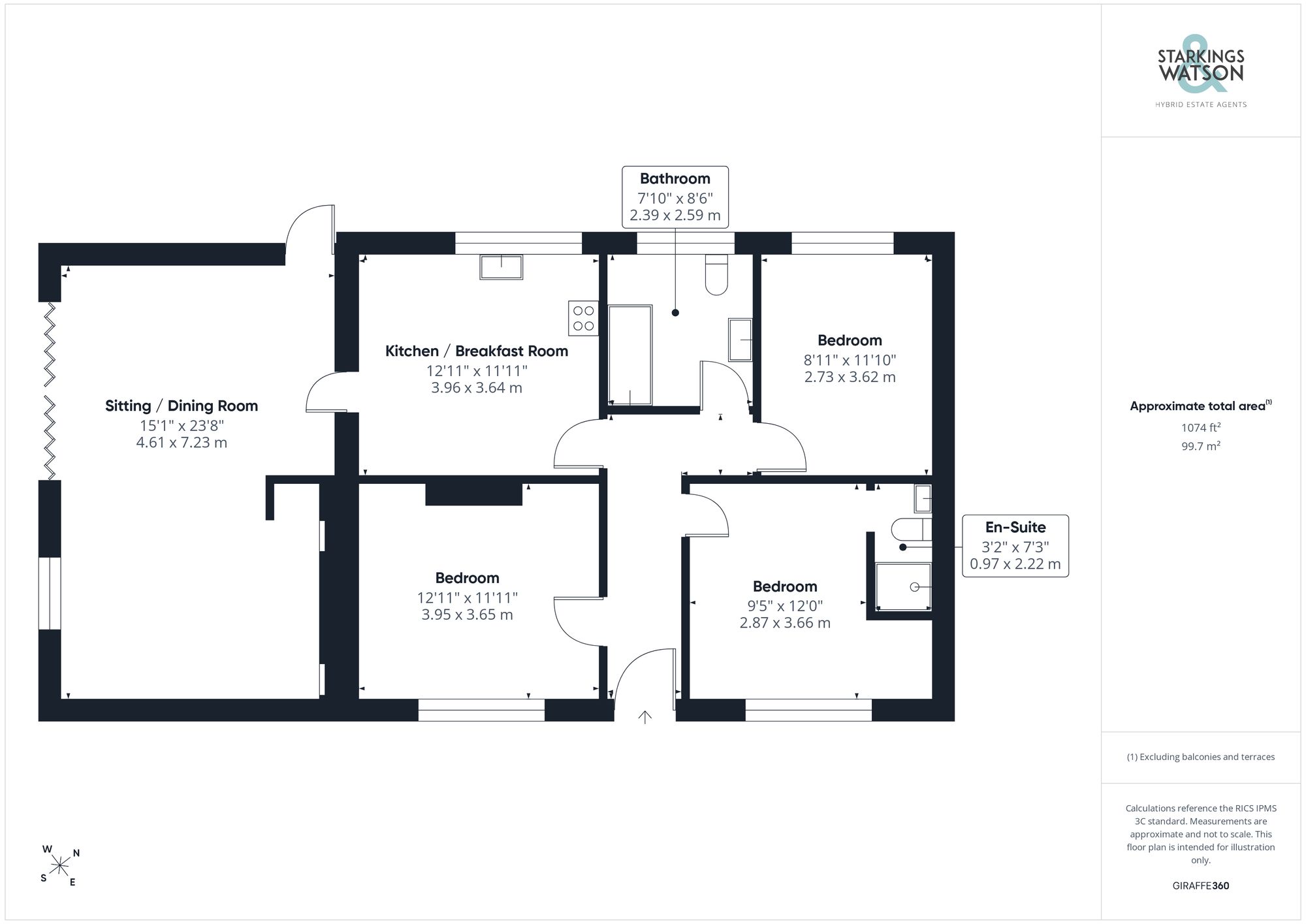 Byways The Smea, Norwich floorplan