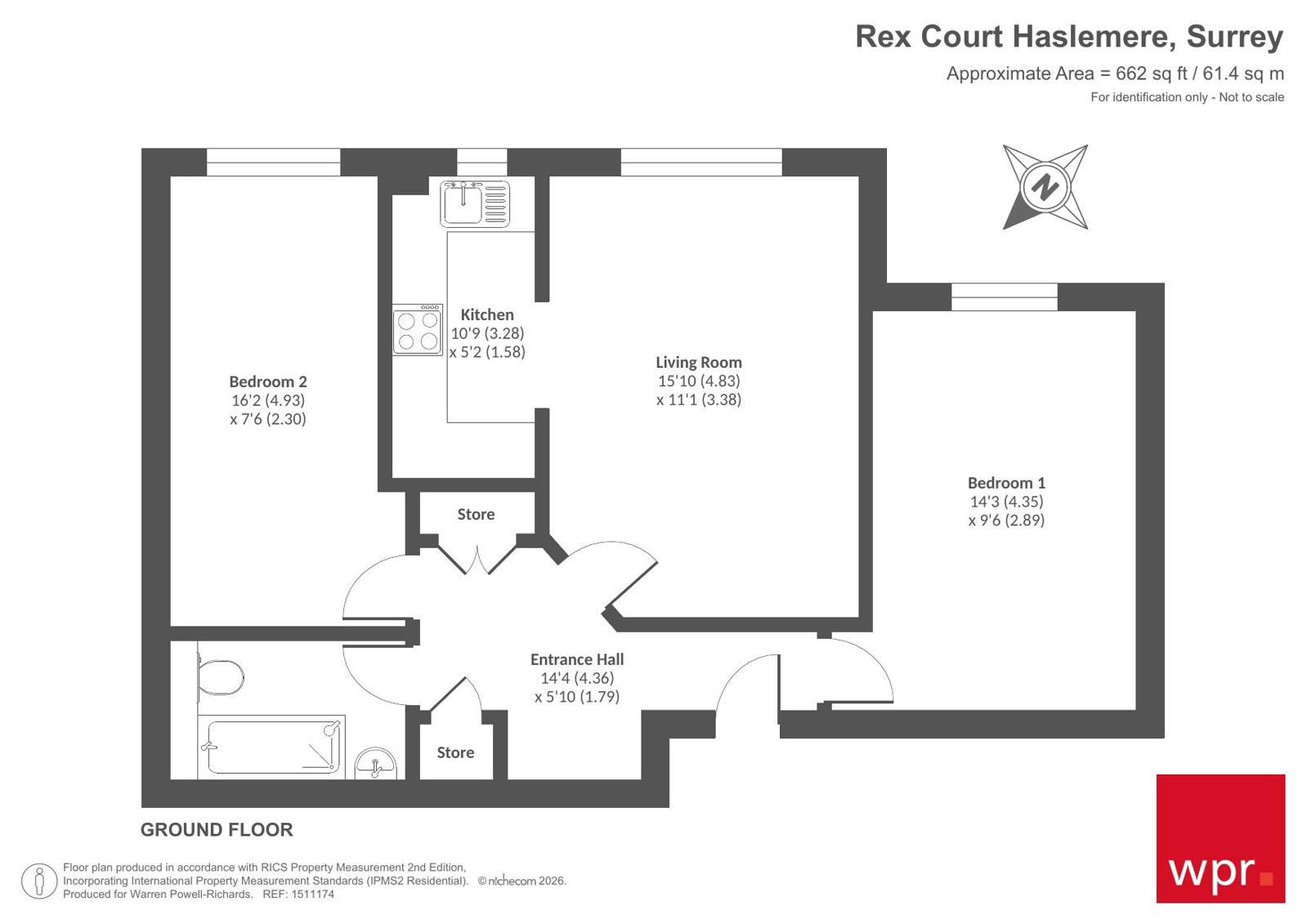 12 Rex Court,, Haslemere, Surrey floorplan