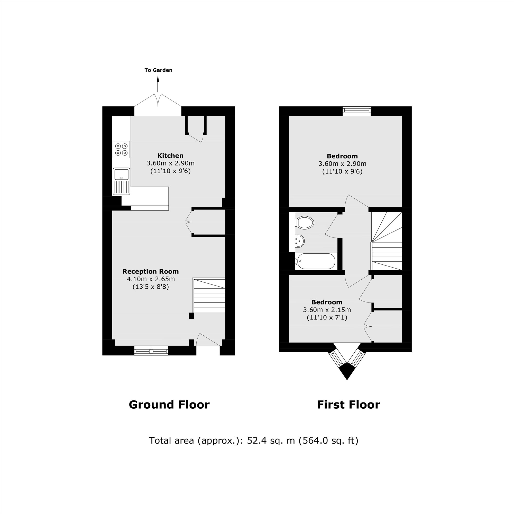 32, Francis Close, London floorplan