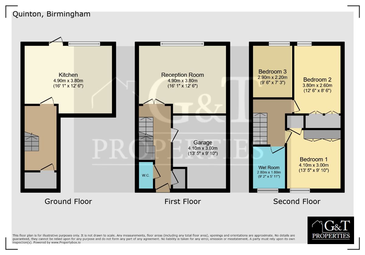 93 Middle Leasow, Birmingham floorplan