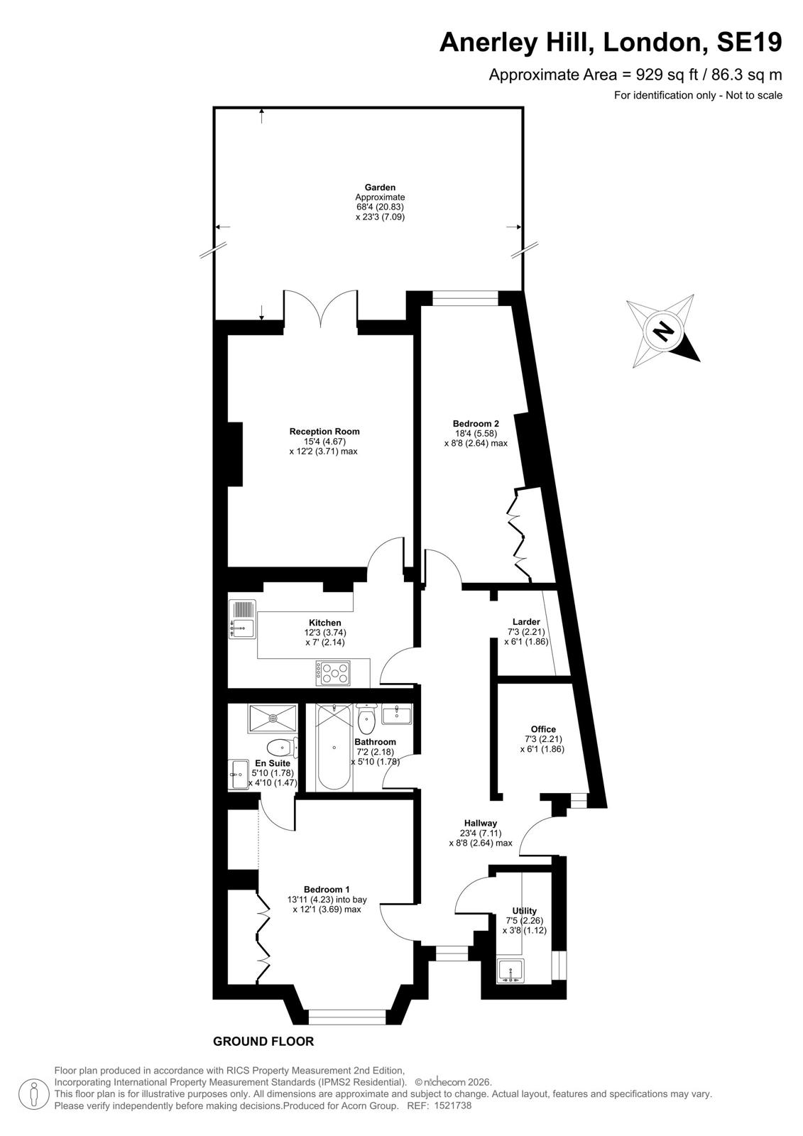20E,, Anerley Hill, London floorplan