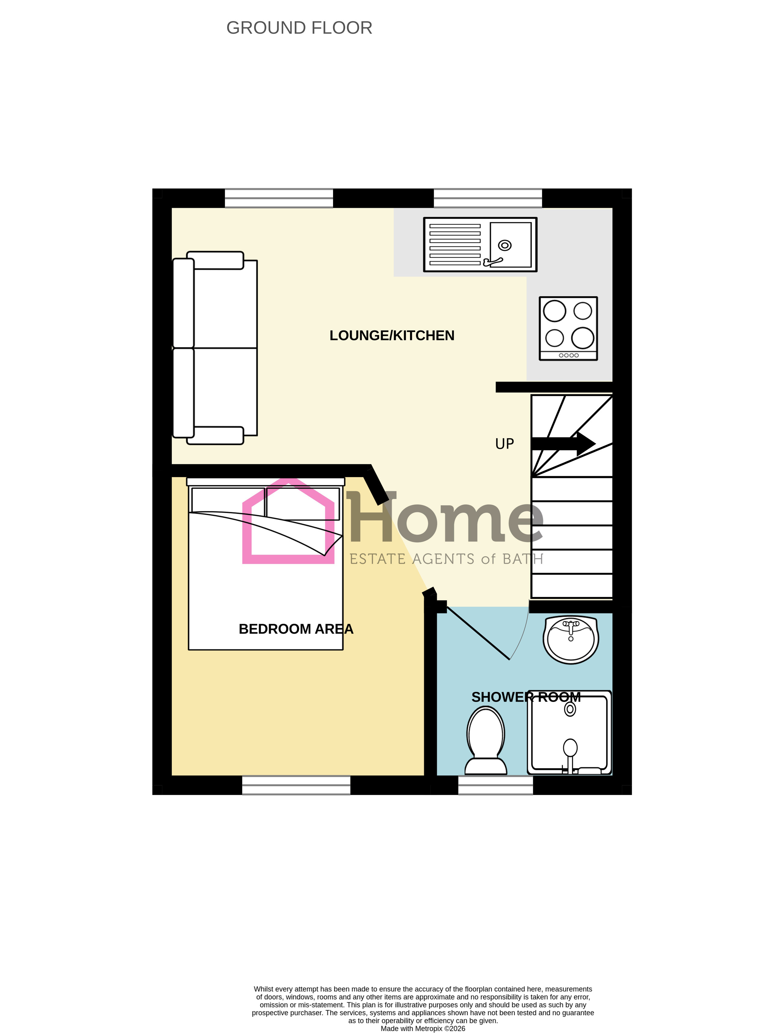 Flat2,69, Stirtingale Road, Bath floorplan