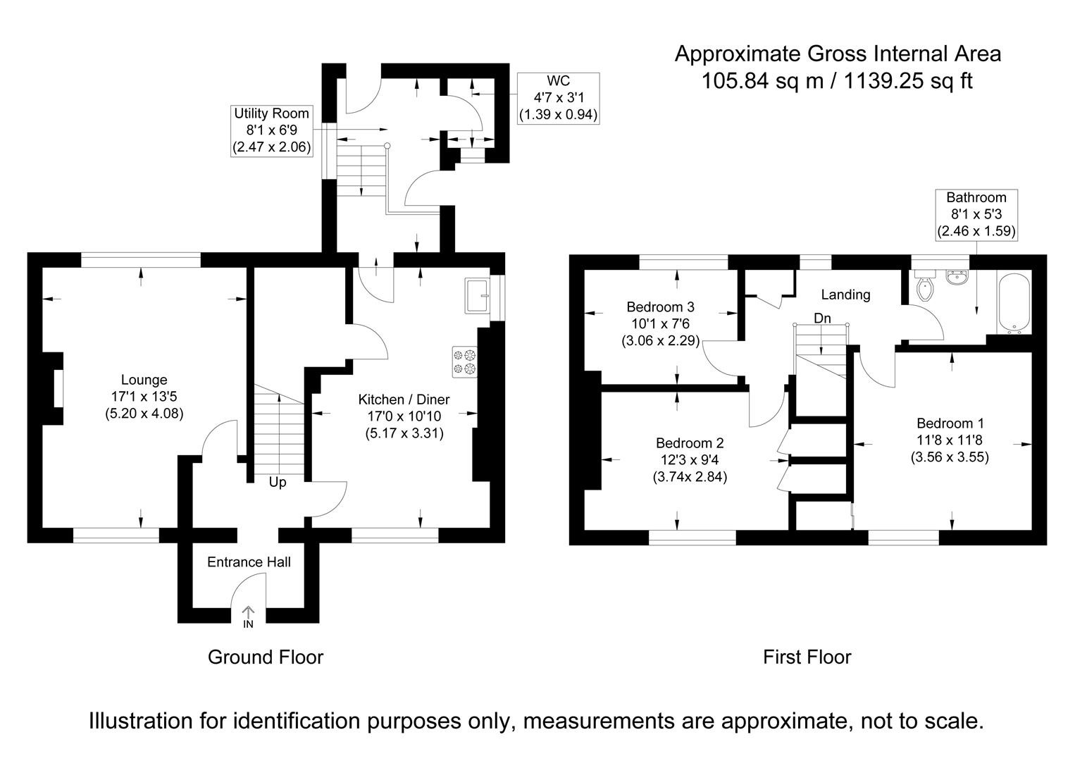 3, St. Marys Gate, Market Rasen floorplan