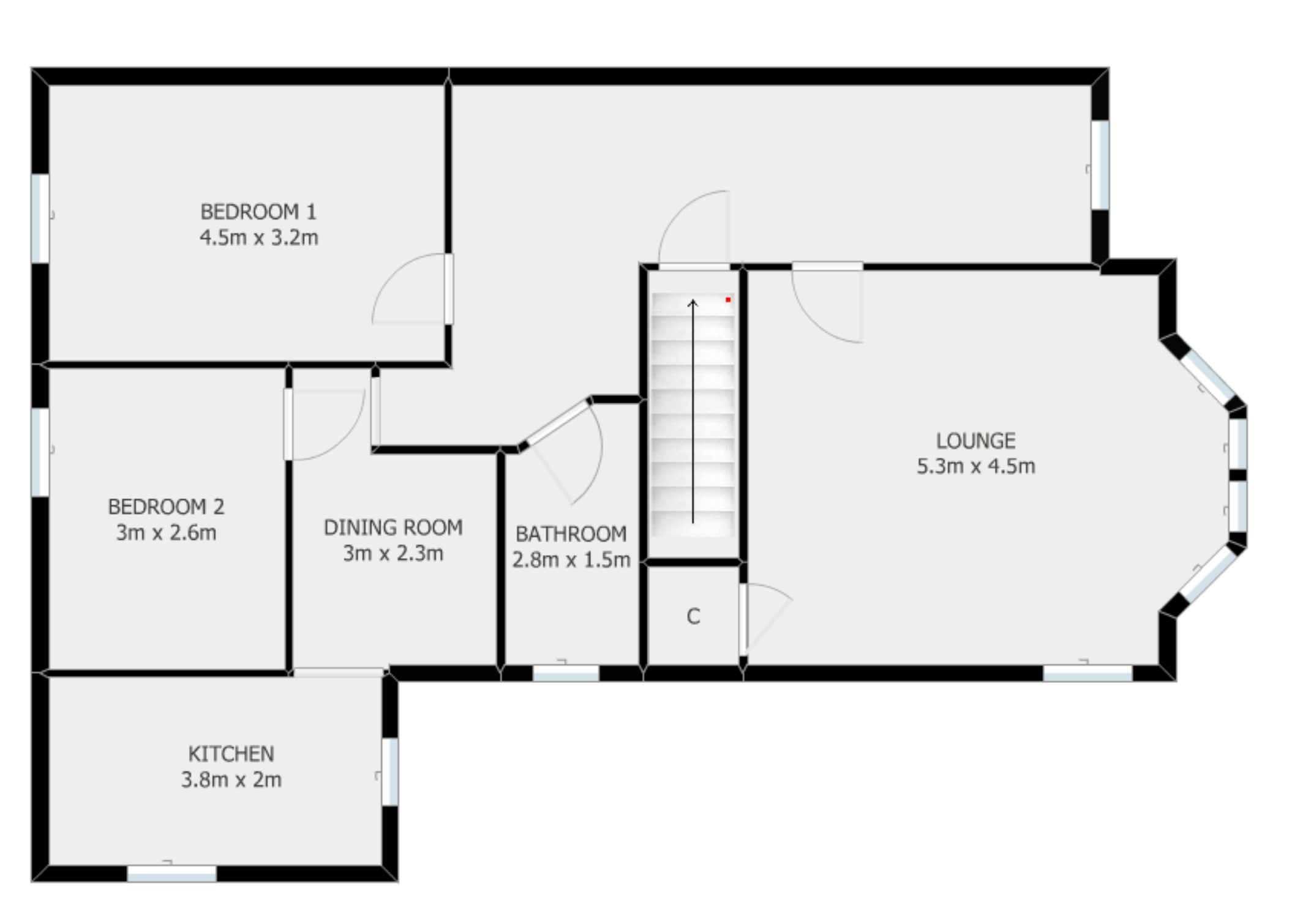 88 Rosslyn Avenue, Rutherglen, Glasgow G73, 2 bedroom flat for sale