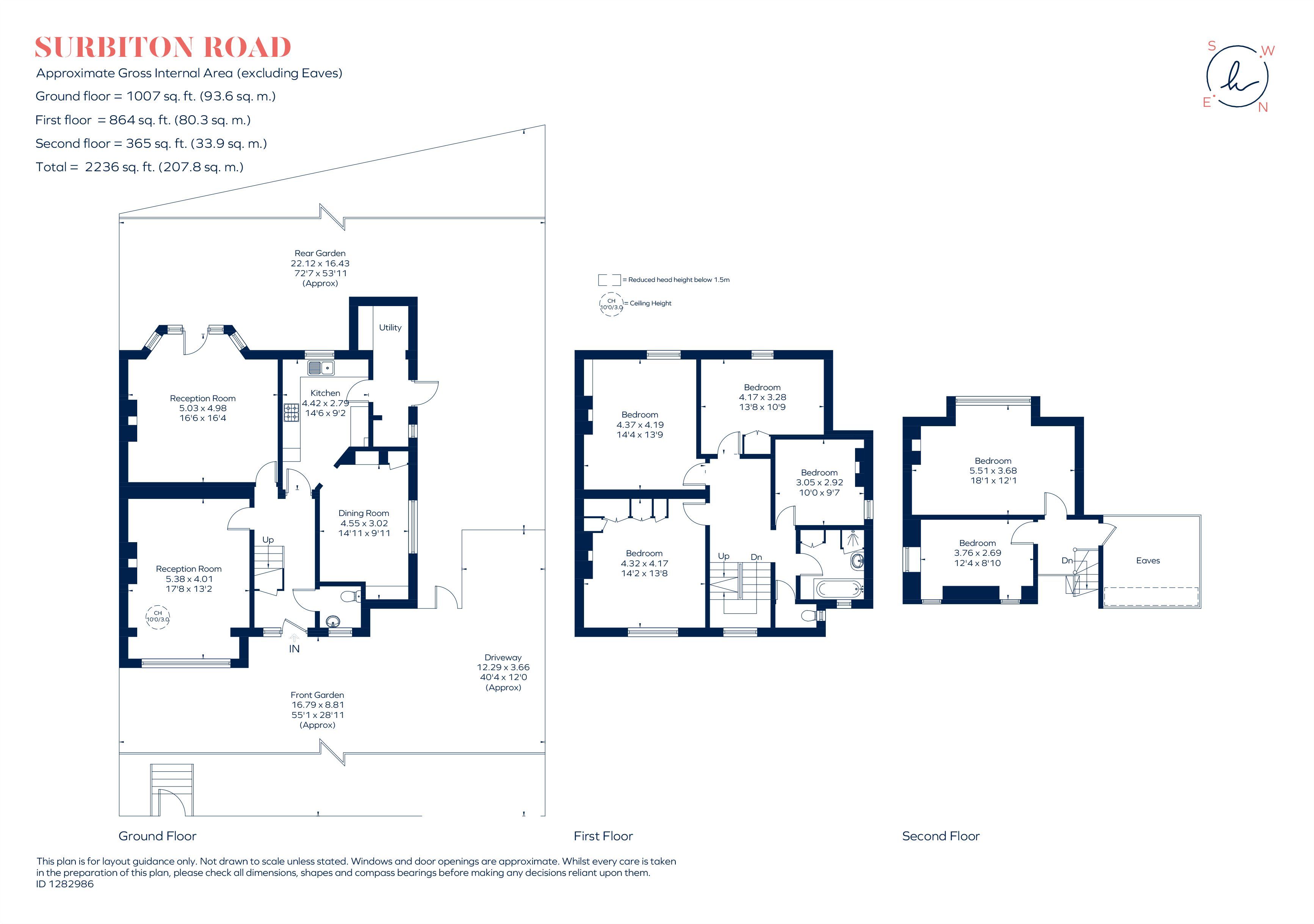 10, Surbiton Road, Kingston Upon Thames floorplan