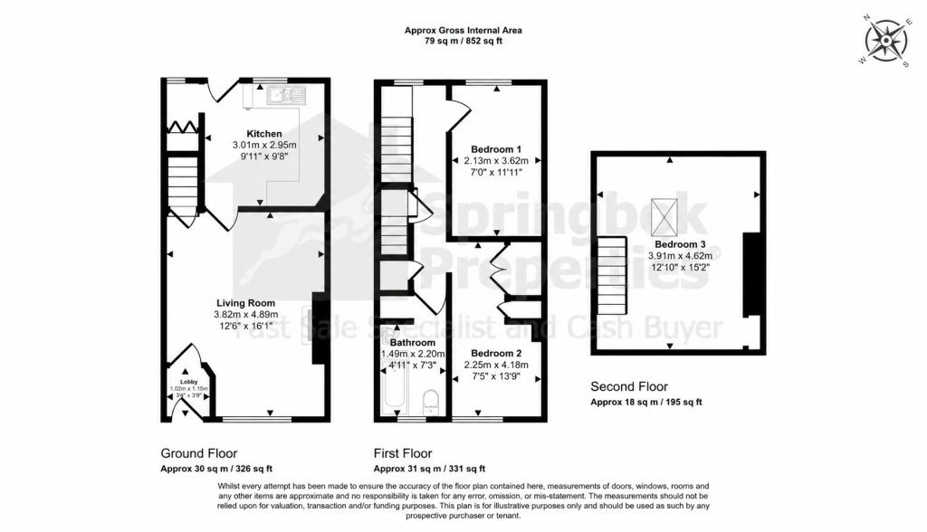 Cartmel Road, Keighley floorplan