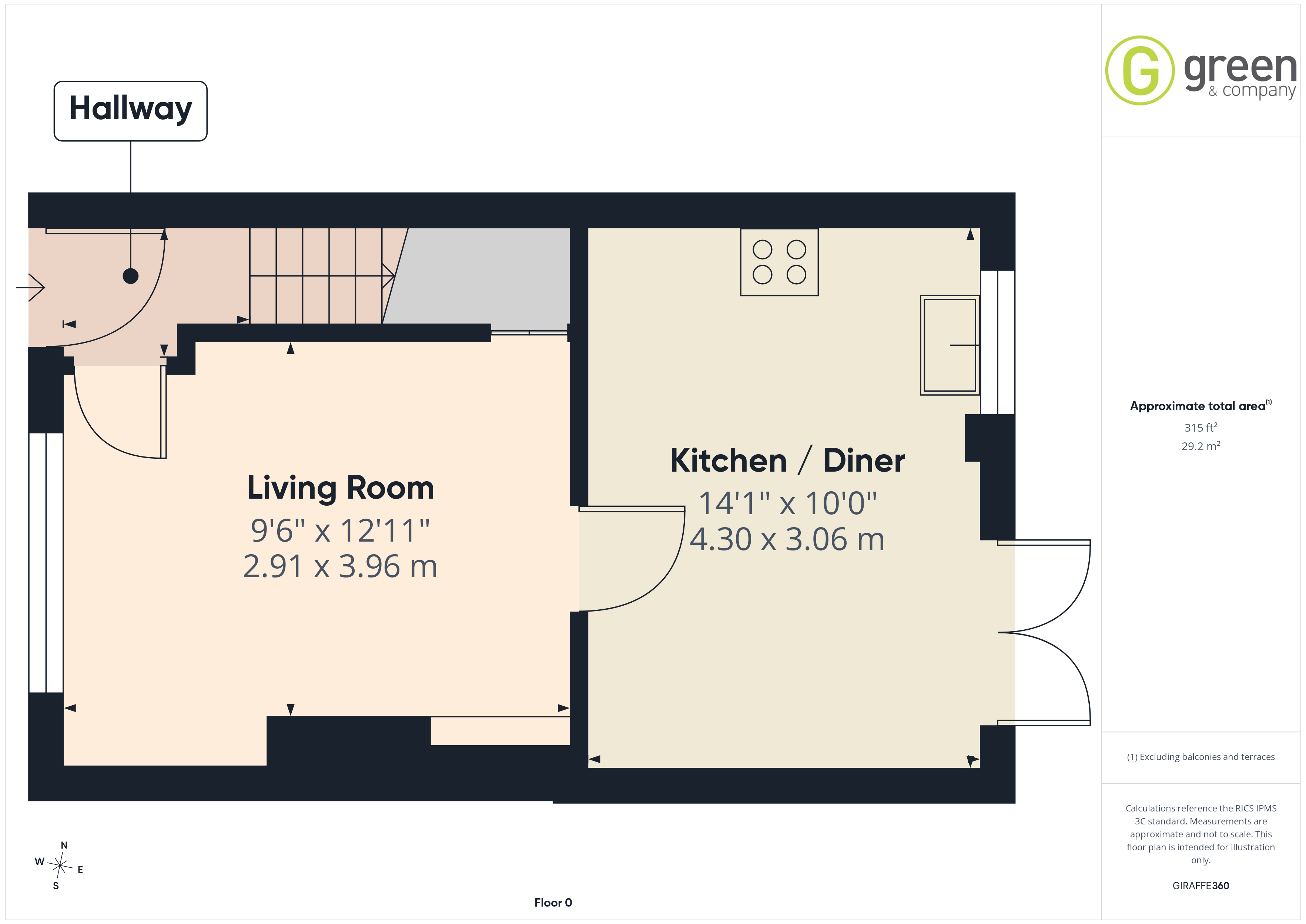 98, Castleton Road, Birmingham floorplan