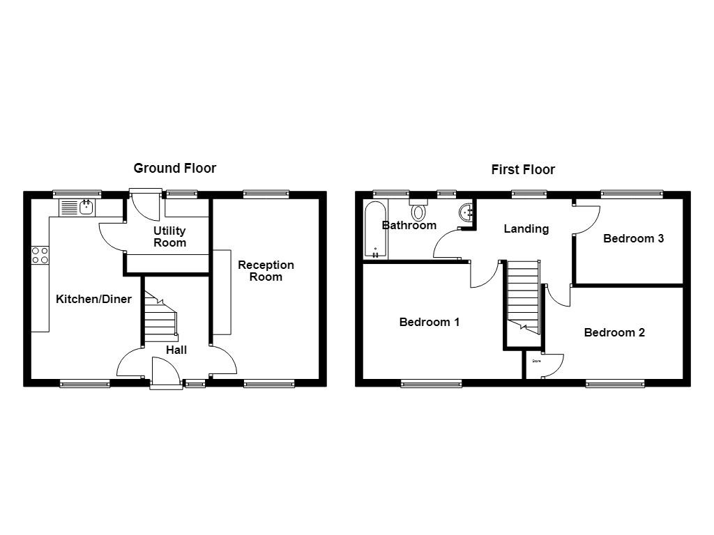 11, Bowland Avenue, Burnley floorplan