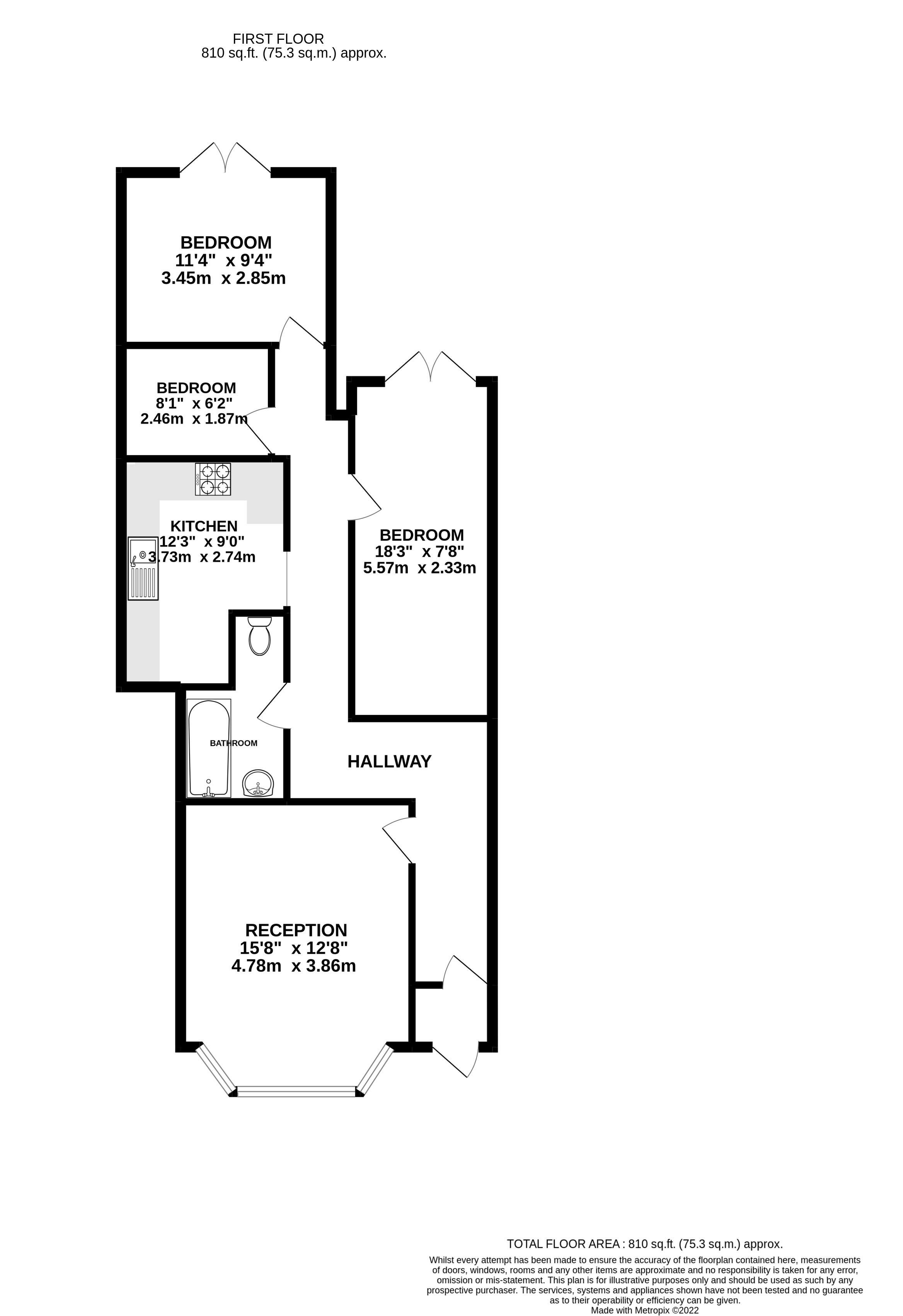 Knights Hill, London SE27, 3 bedroom flat for sale 62849822
