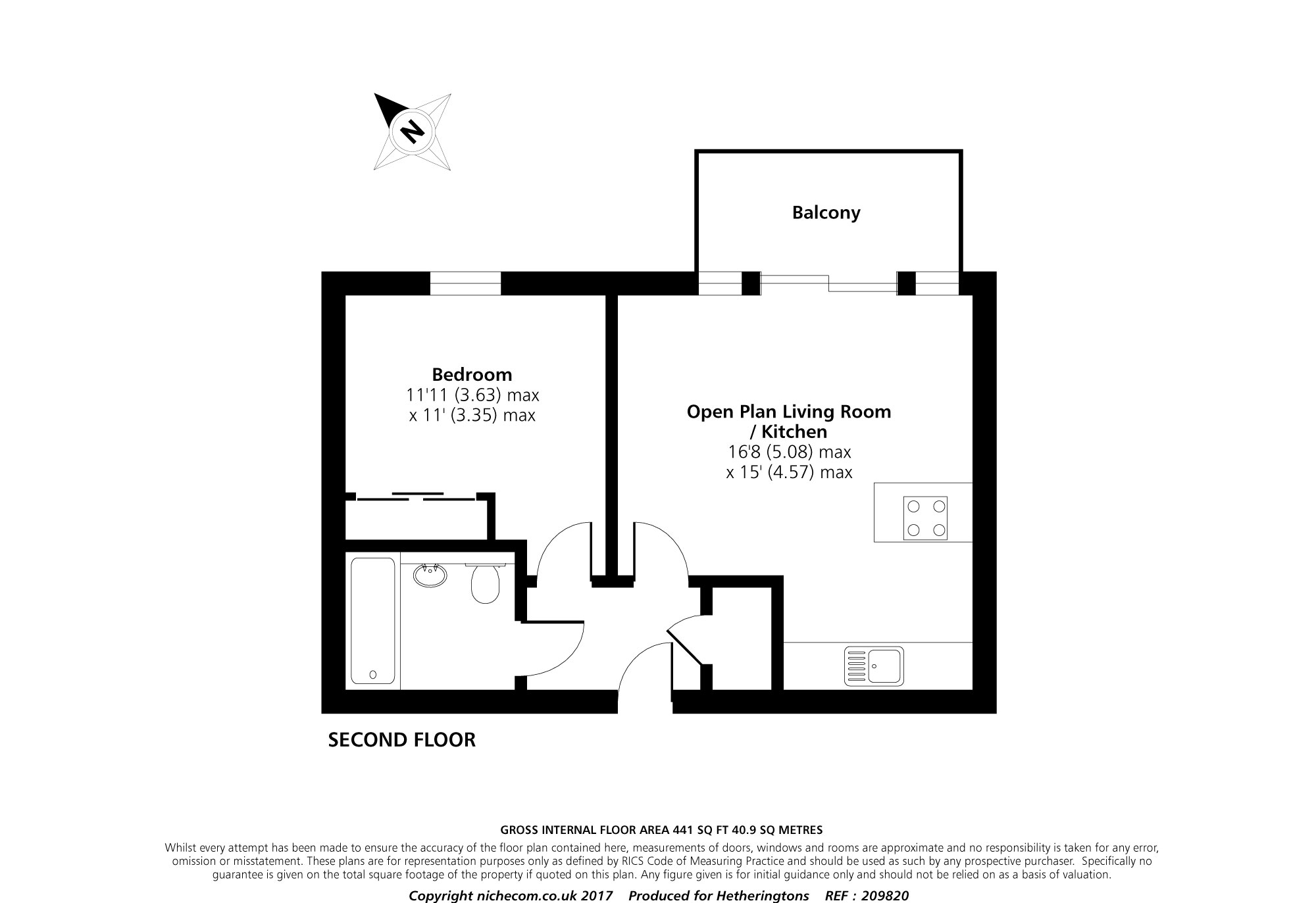 19, London floorplan