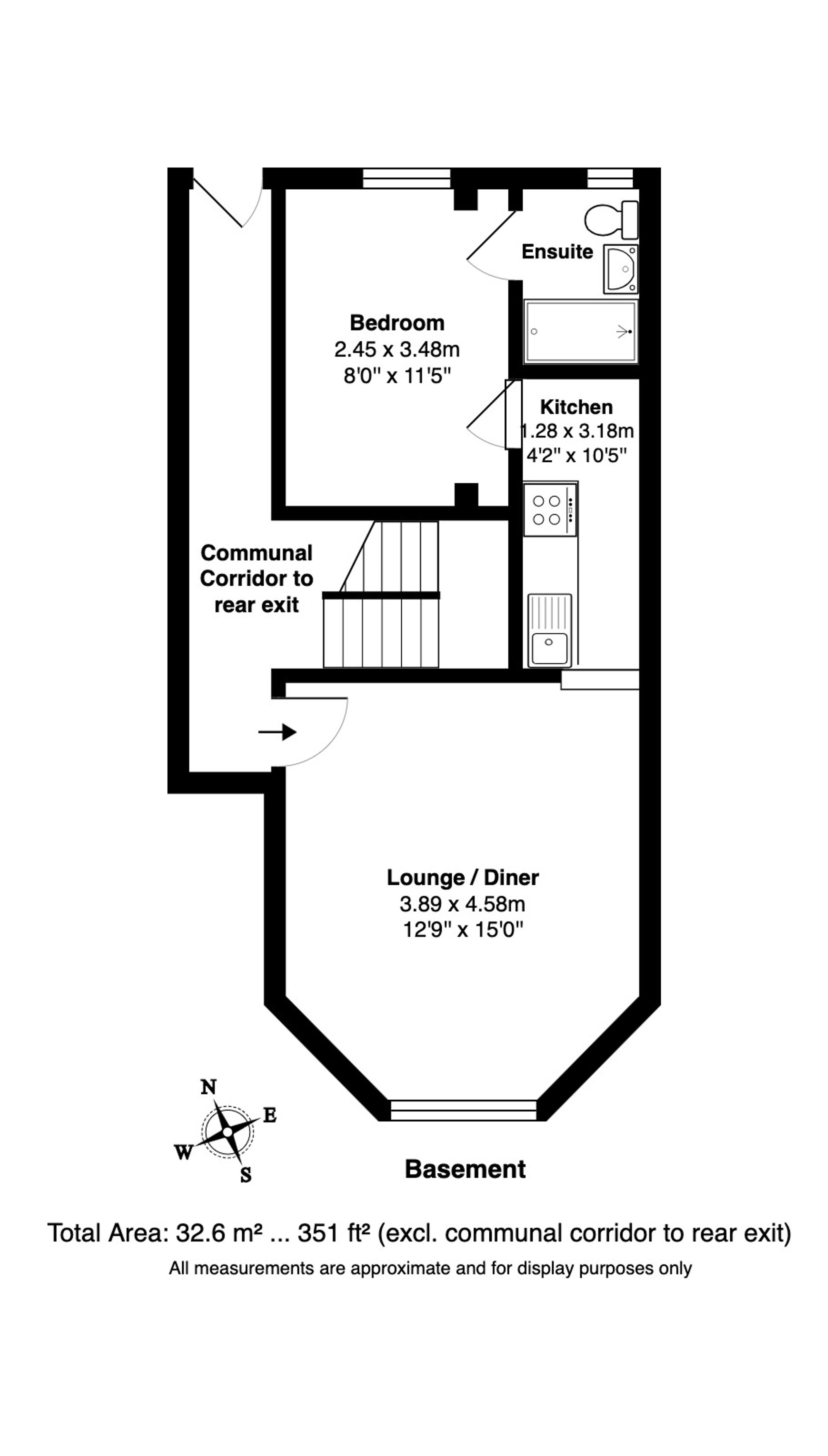 Flat 4, 22 Belmont Road, Harrogate floorplan