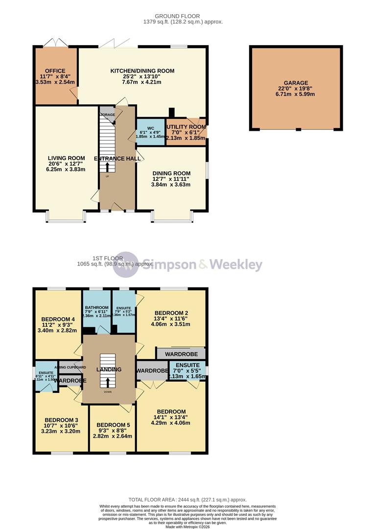 53, Cydonia Way, Wellingborough floorplan