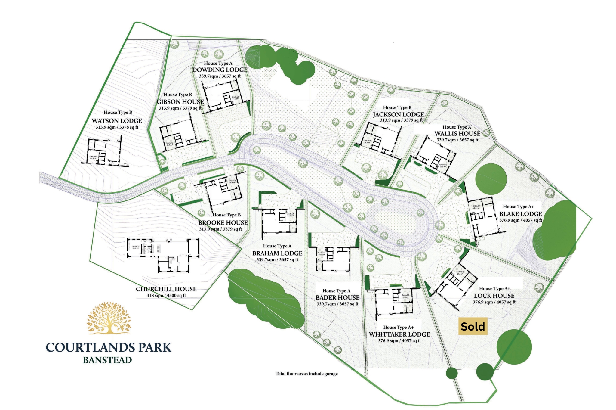 Courtlands Park, Park Road, Banstead floorplan
