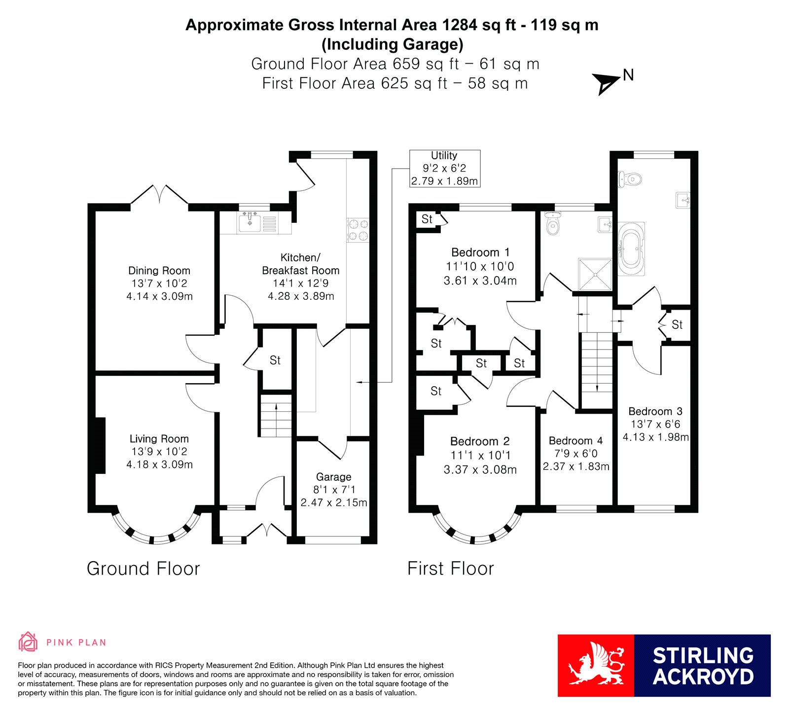 30, Cheyne Avenue, Twickenham floorplan