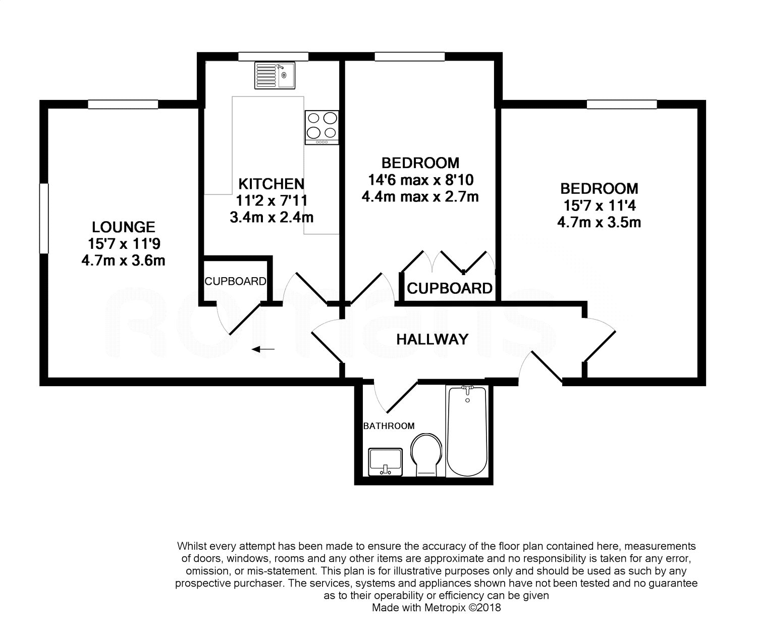 2 Bedrooms Flat for sale in Ridgeborough Court, Castle Hill, Reading RG1