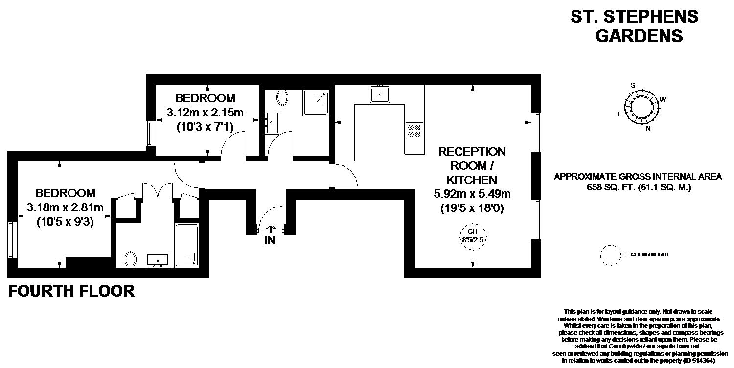 2 Bedrooms Flat for sale in St. Stephens Gardens, London W2