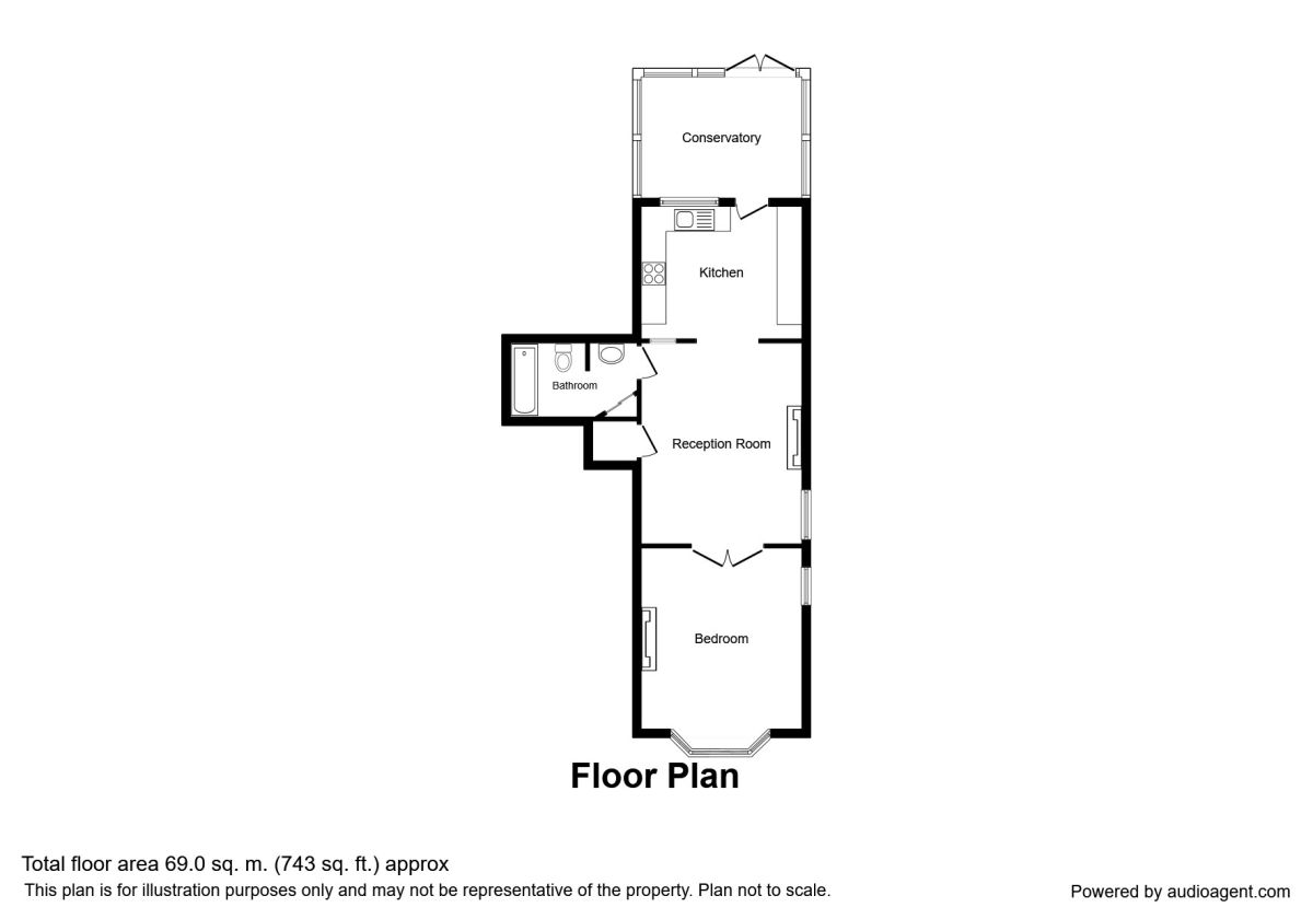 1 Bedrooms Flat for sale in St. Johns Road, Tunbridge Wells TN4