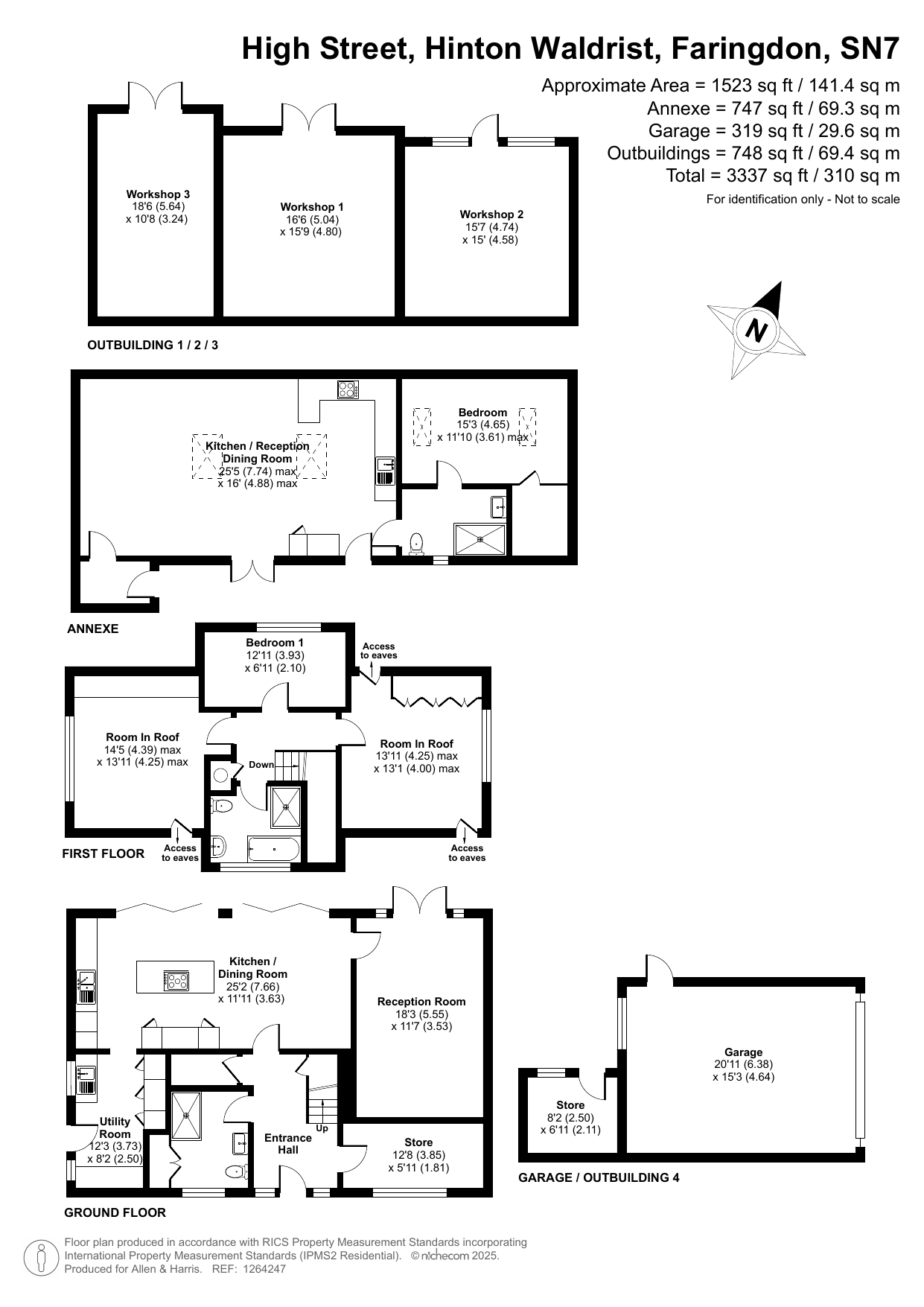 Trevella, High Street, Faringdon floorplan