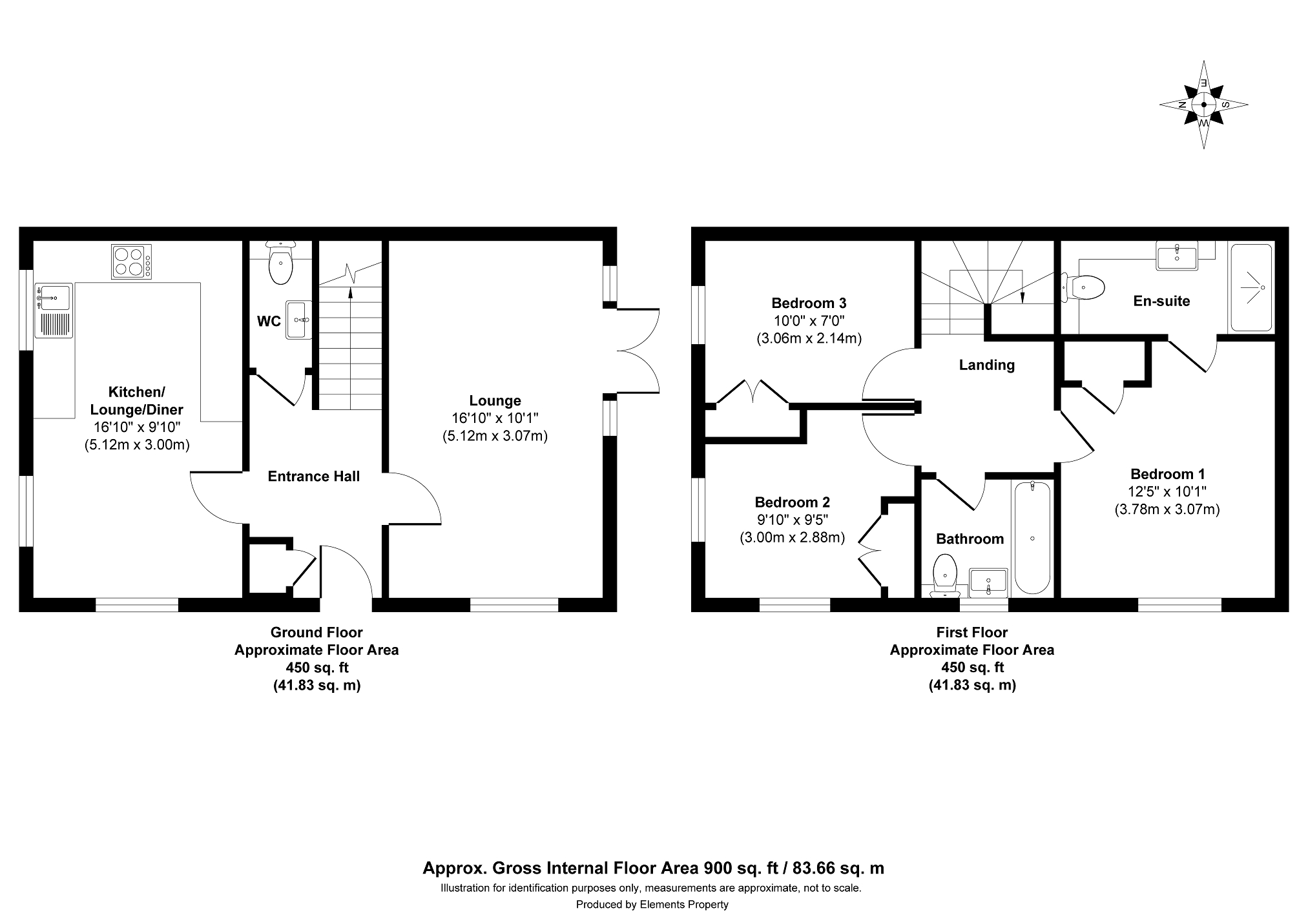 19, Jade  Way, Crawley floorplan