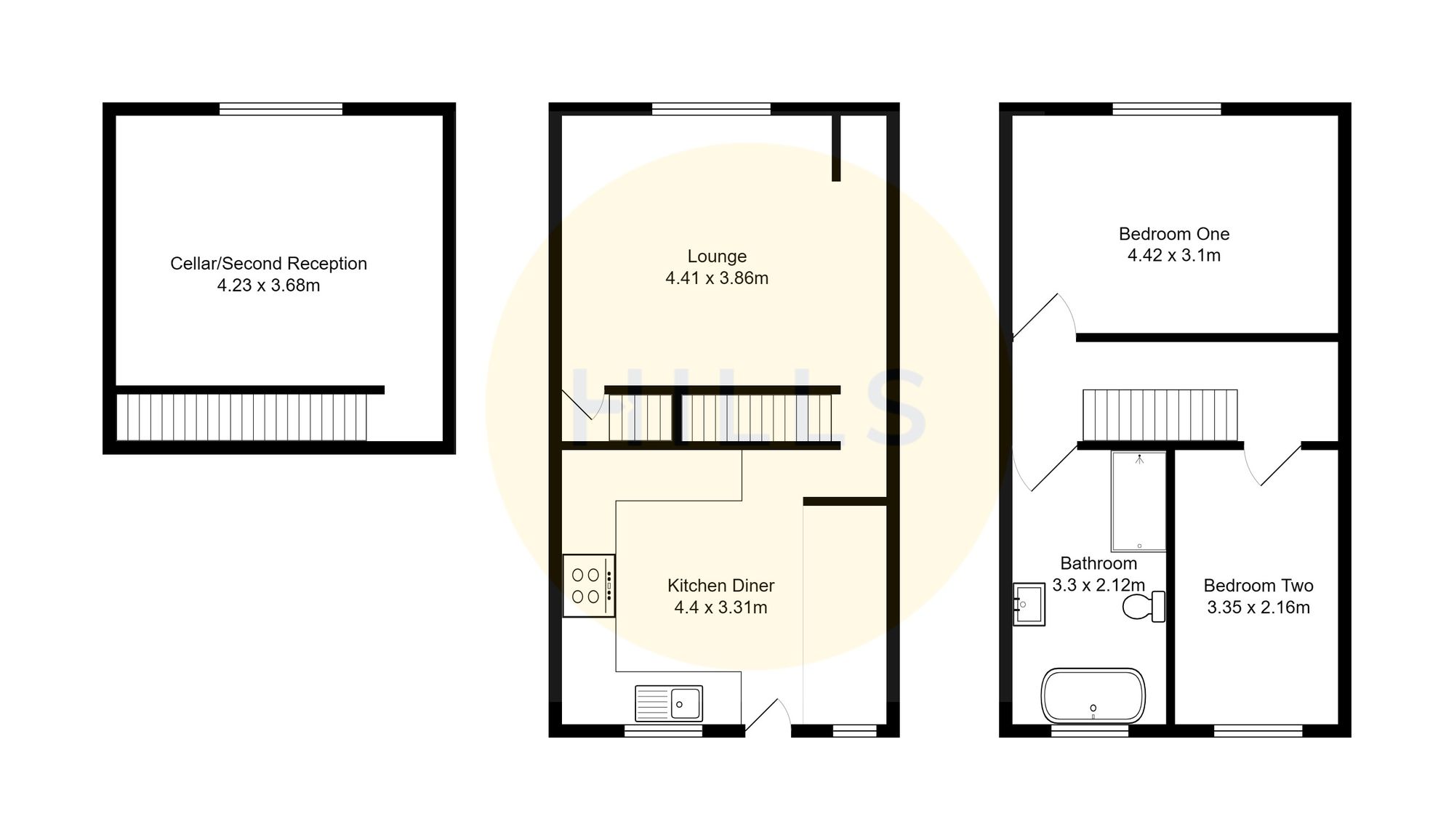 31 Nelson Street, Manchester floorplan