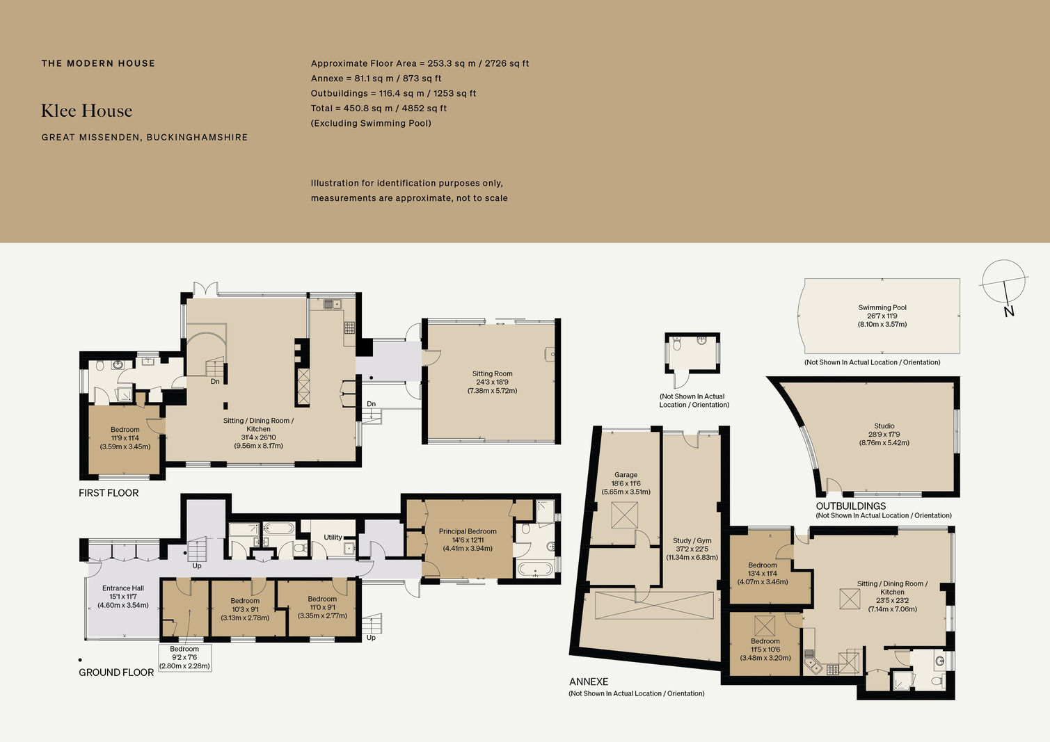 Klee House, Deep Mill Lane, Great Missenden floorplan