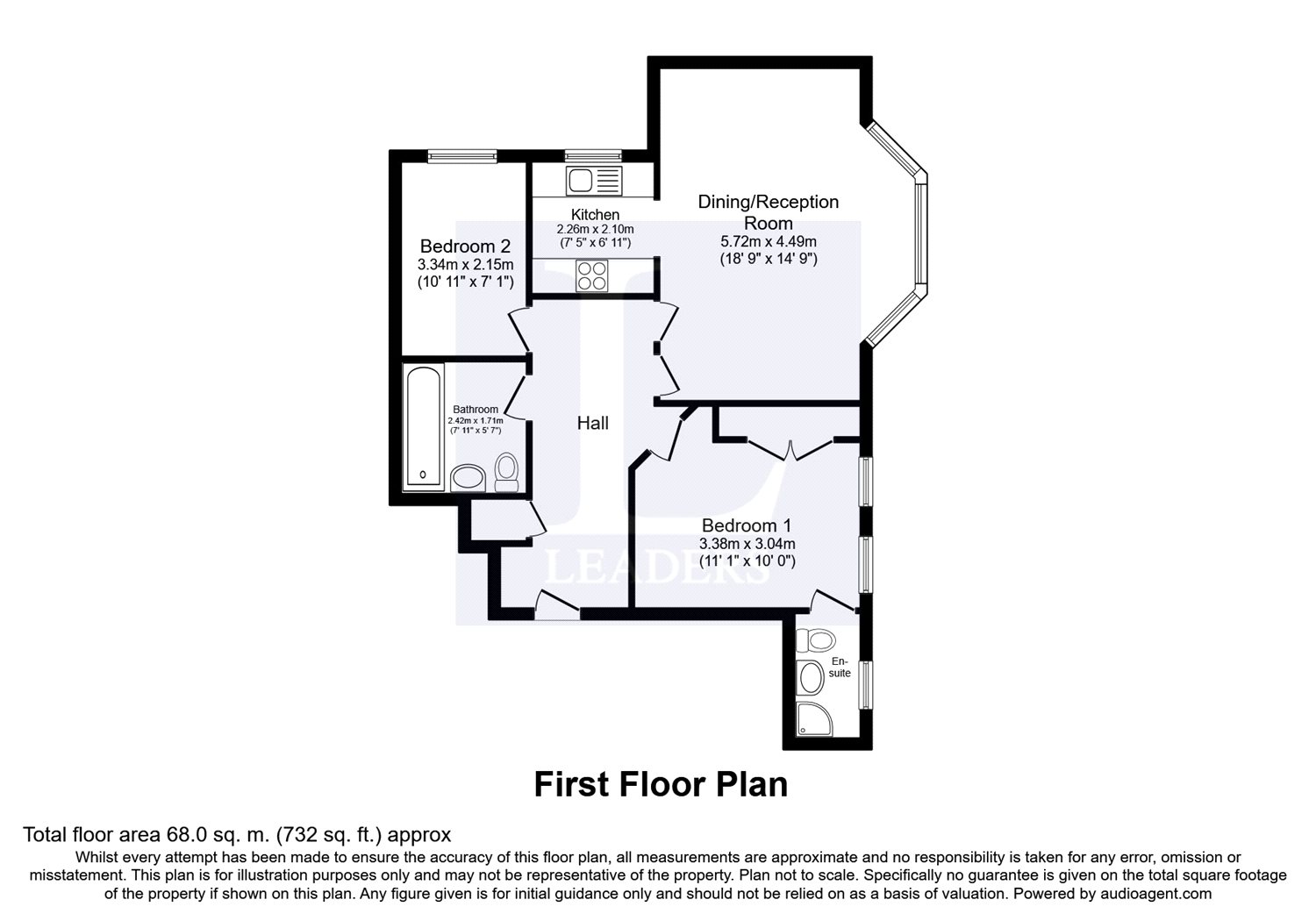 2 Bedrooms Flat for sale in Mapleton House, Mapleton Road, Four Elms, Edenbridge TN8