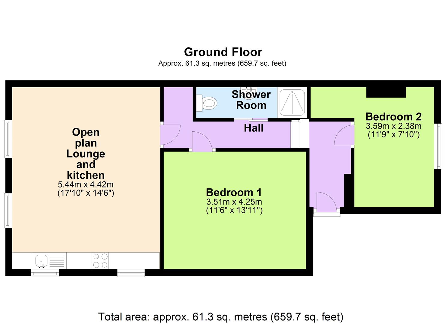 2 Bedrooms Flat for sale in The Hadlee, 33 Fox Road, West Bridgford, Nottingham NG2