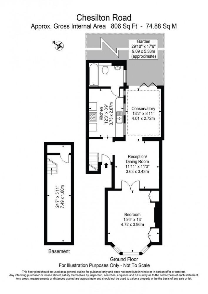 1 Bedrooms Flat to rent in Chesilton Road, Parsons Green SW6