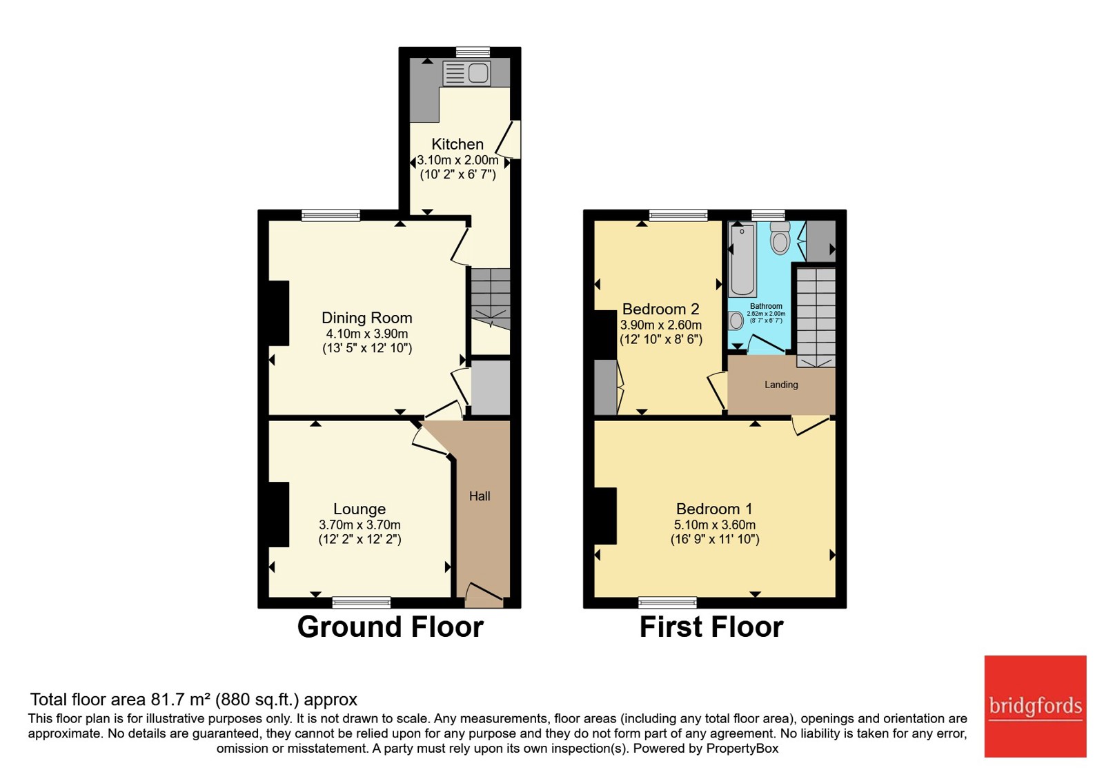 24, Railway Road, Chorley floorplan