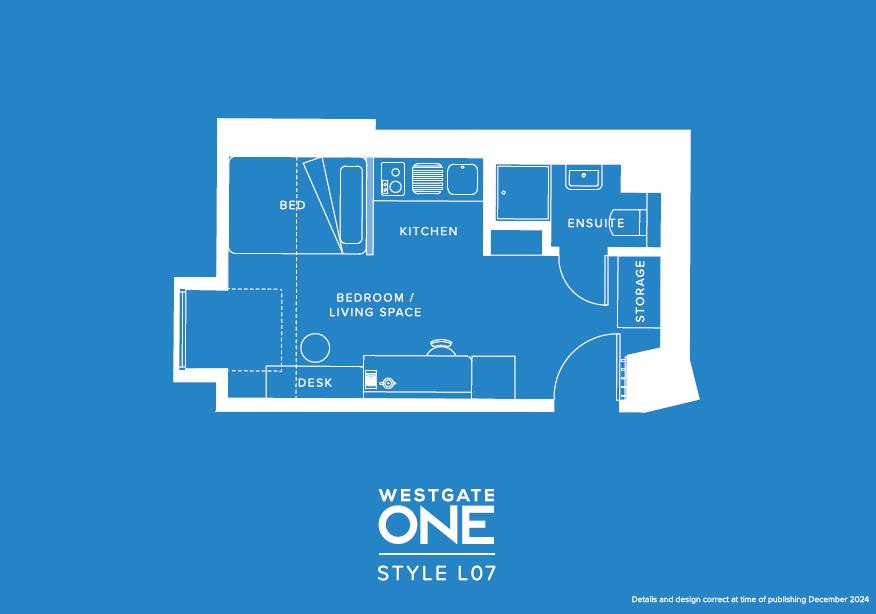 Flat 79, Freeman Westgate One,, St. Peters Street, Kent floorplan