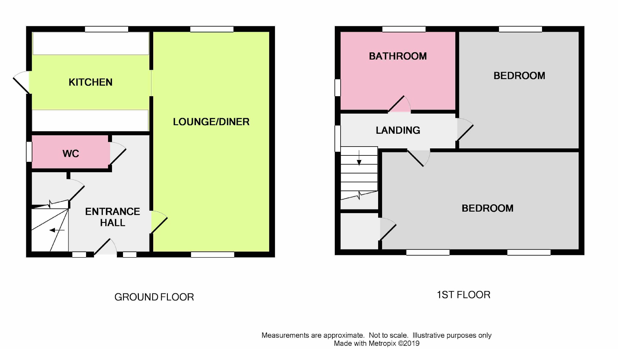 2 Bedrooms End terrace house for sale in Thackeray Road, Worthing, West Sussex BN14