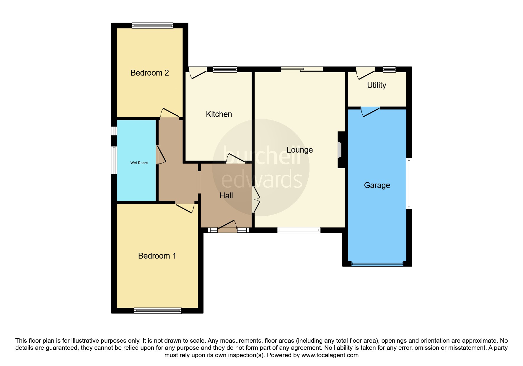35, Lawrence Avenue, Nottingham floorplan