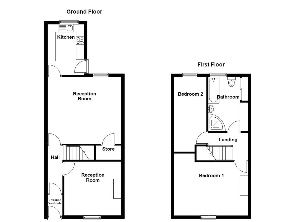 17, Melbourne Street, Accrington floorplan