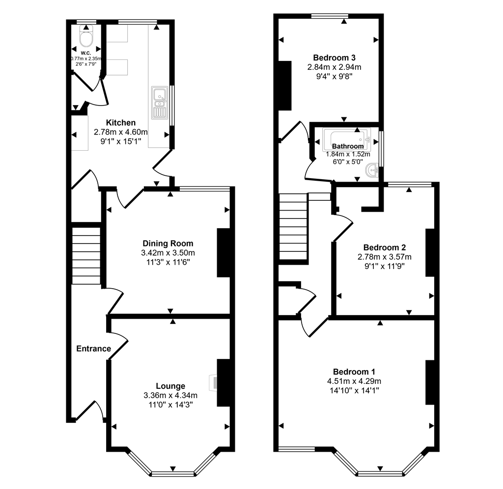 101, Sussex Road, WATFORD floorplan