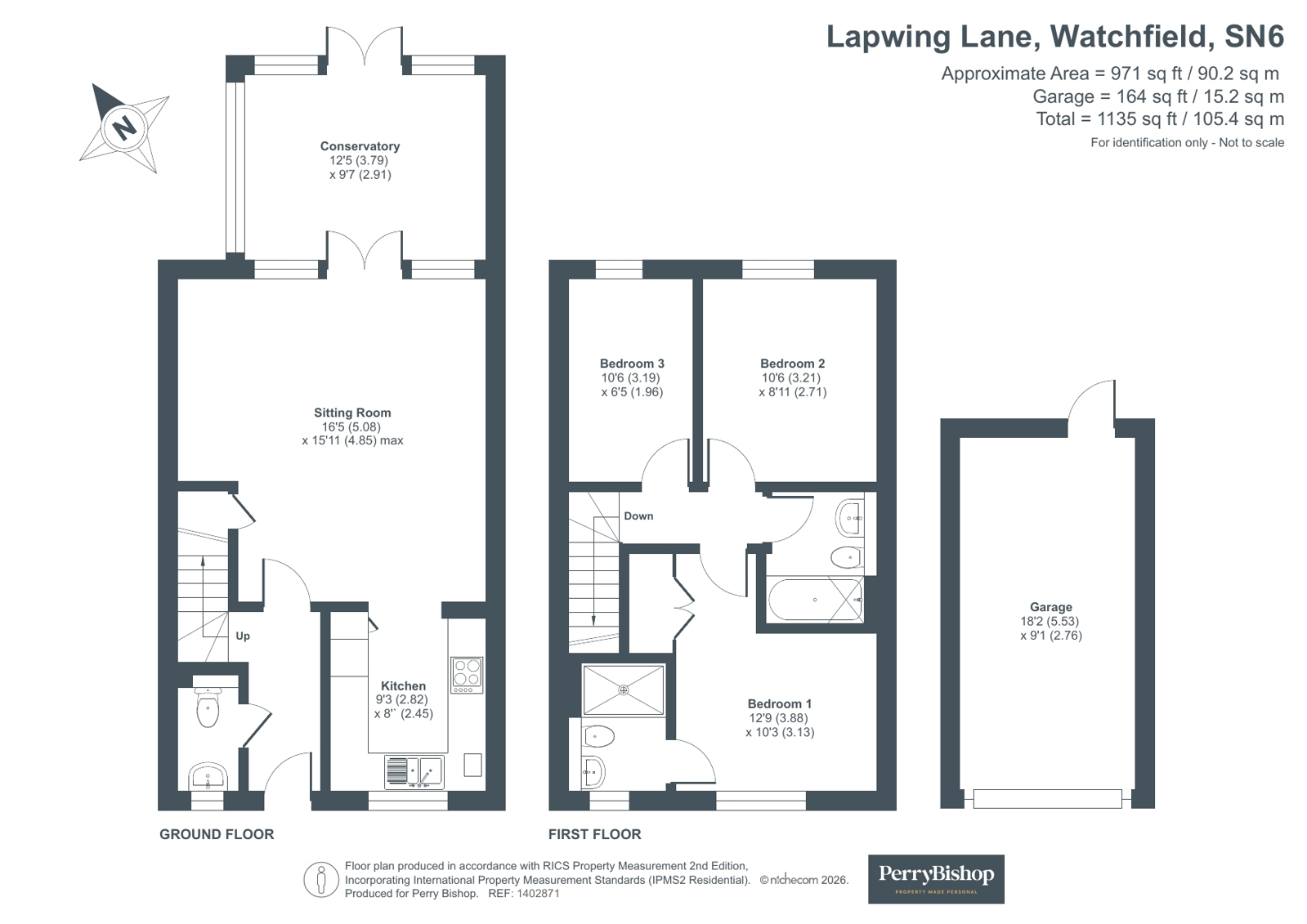 19, Lapwing Lane, Watchfield floorplan
