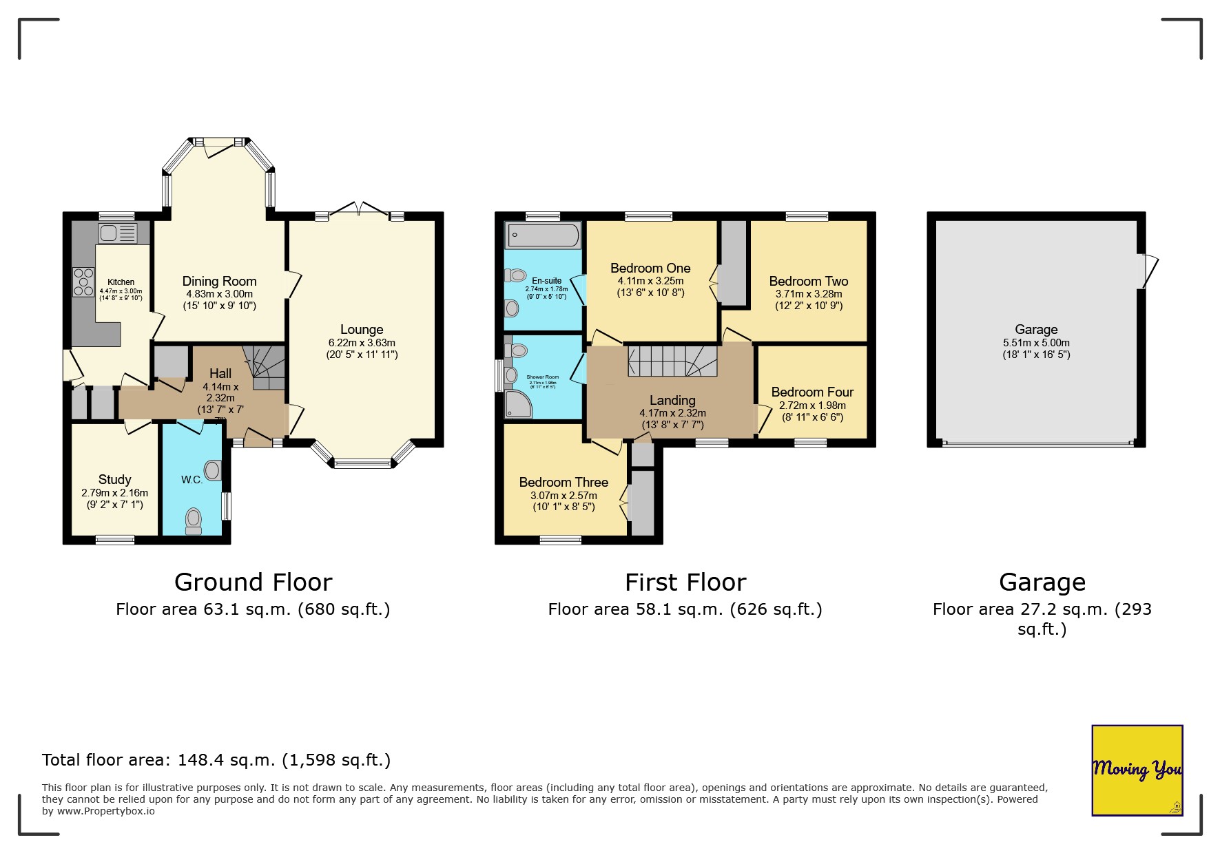34 Bramblewood, Bristol floorplan