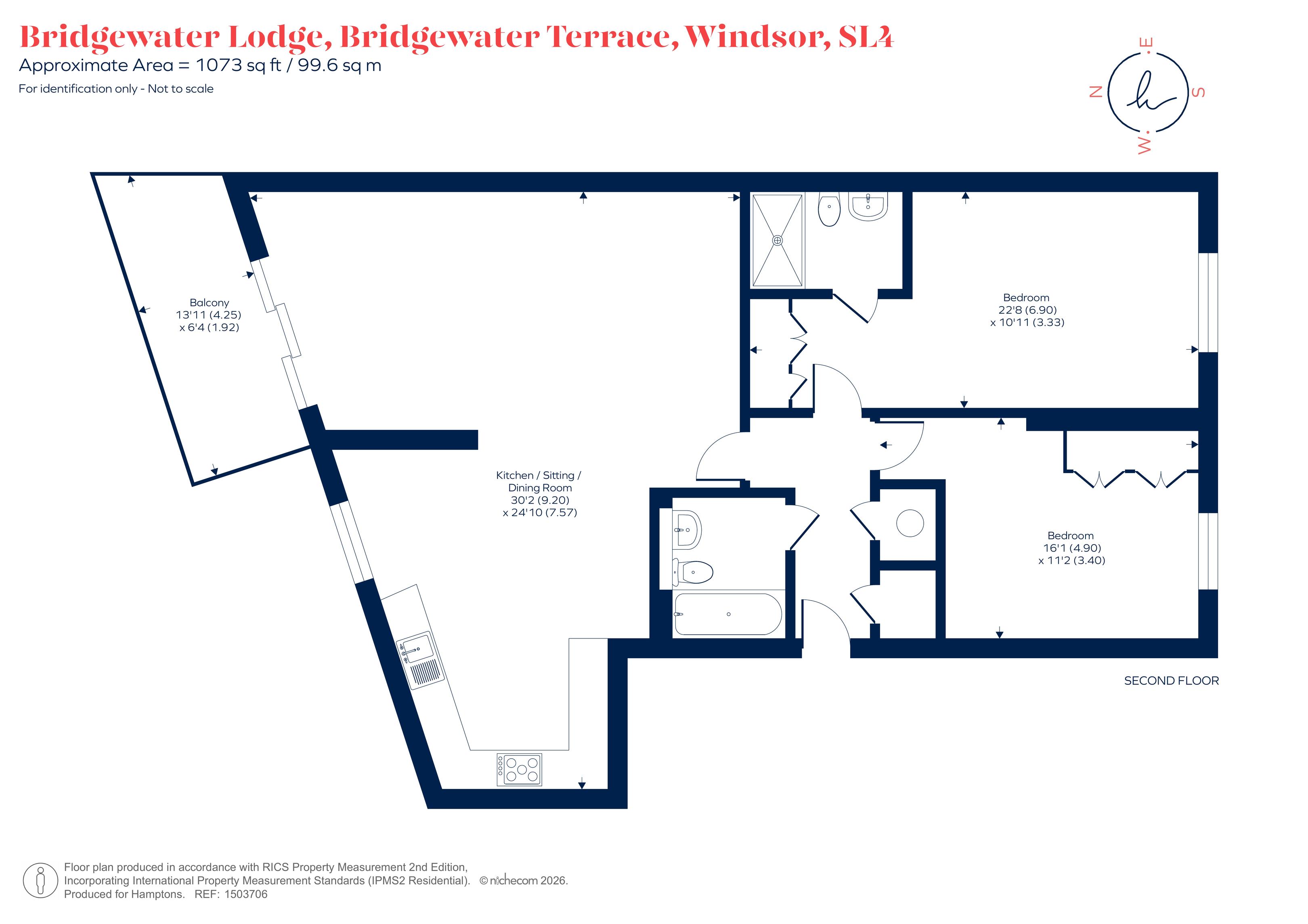 4 Bridgewater Lodge, Bridgewater Terrace, Windsor floorplan