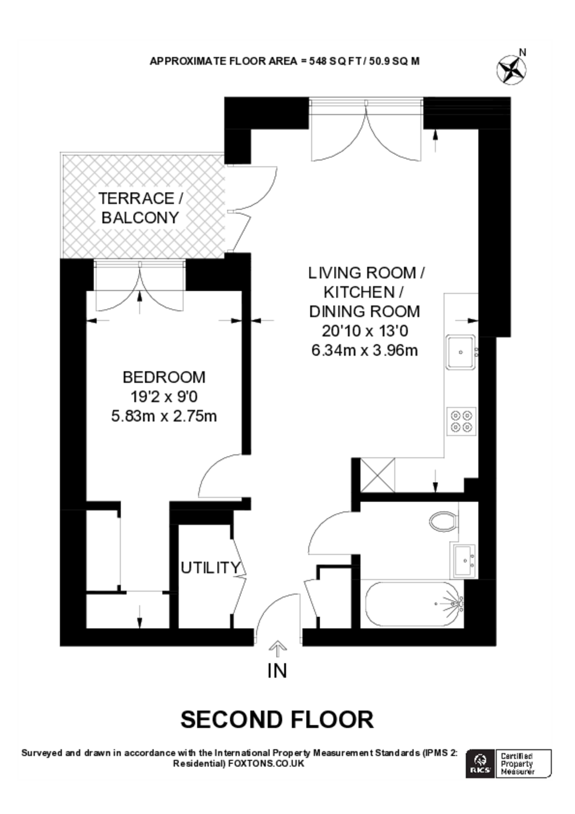 Woodberry Down, Finsbury Park floorplan