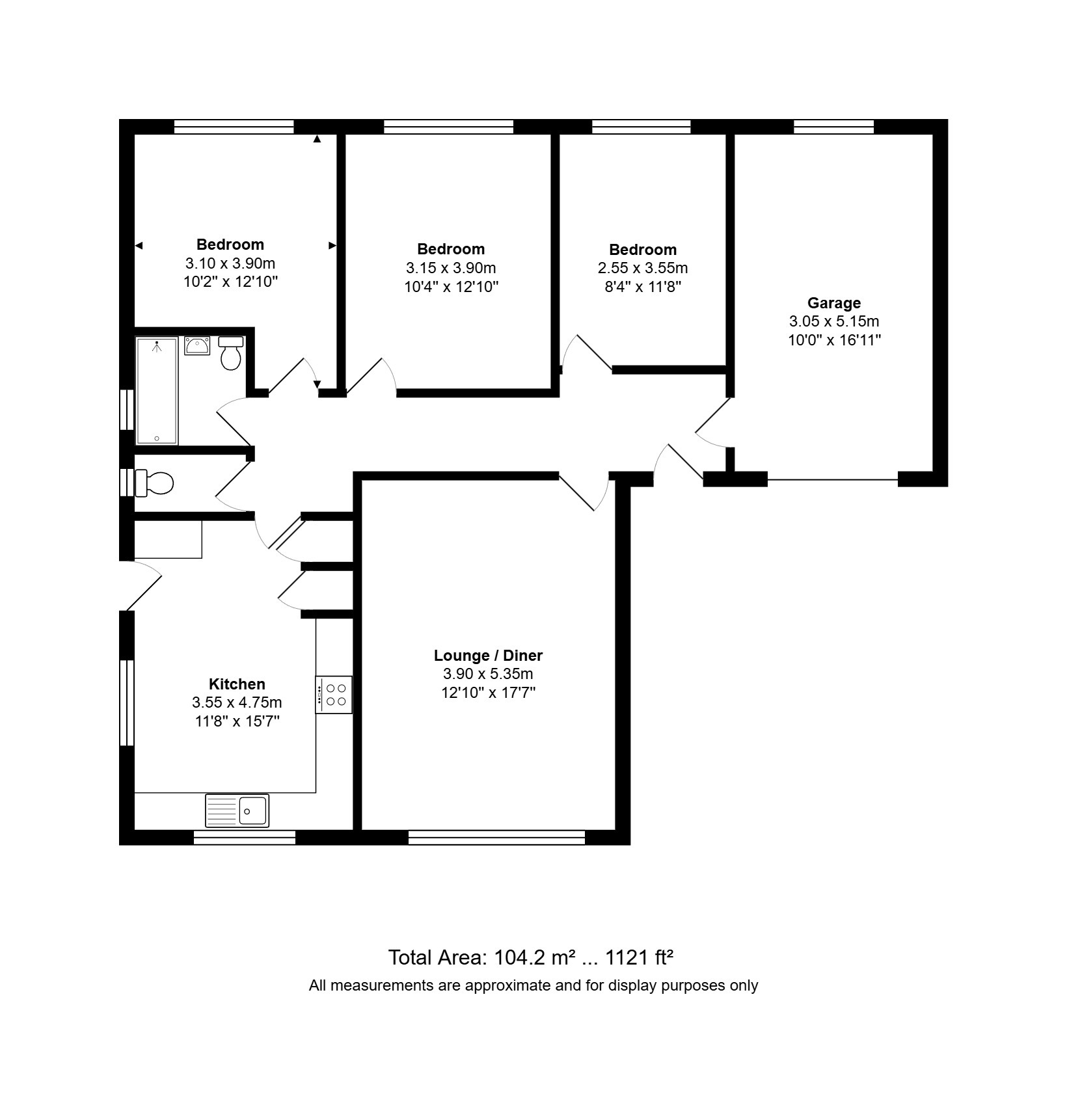 16 Gravel Hill Lane, West Winch, Norfolk floorplan