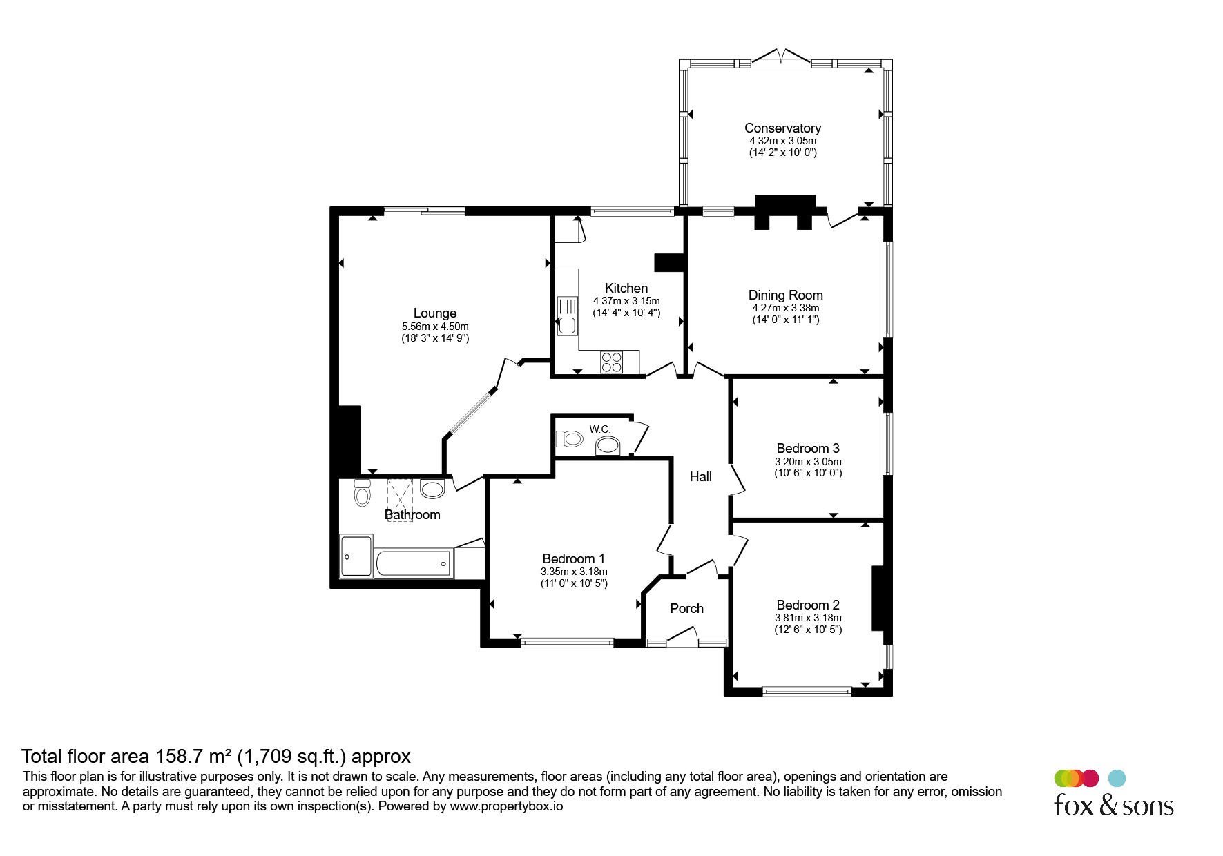 154, Battle Road, Hailsham floorplan