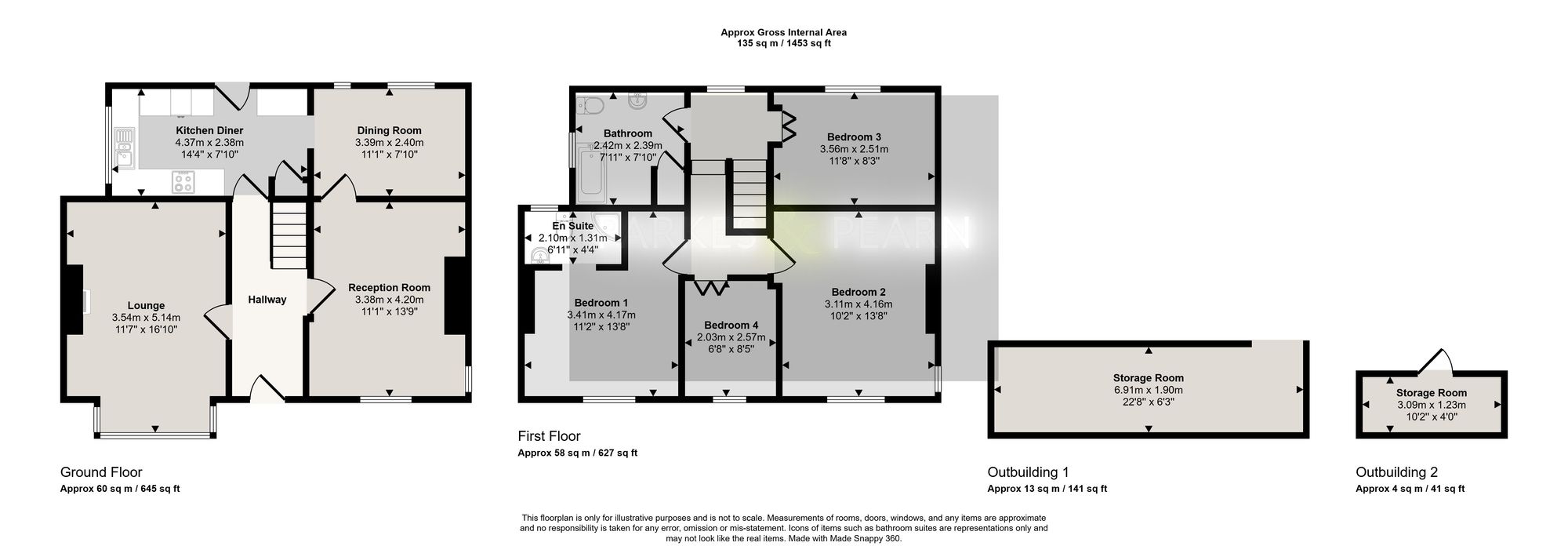 Glencoe North View, Looe floorplan