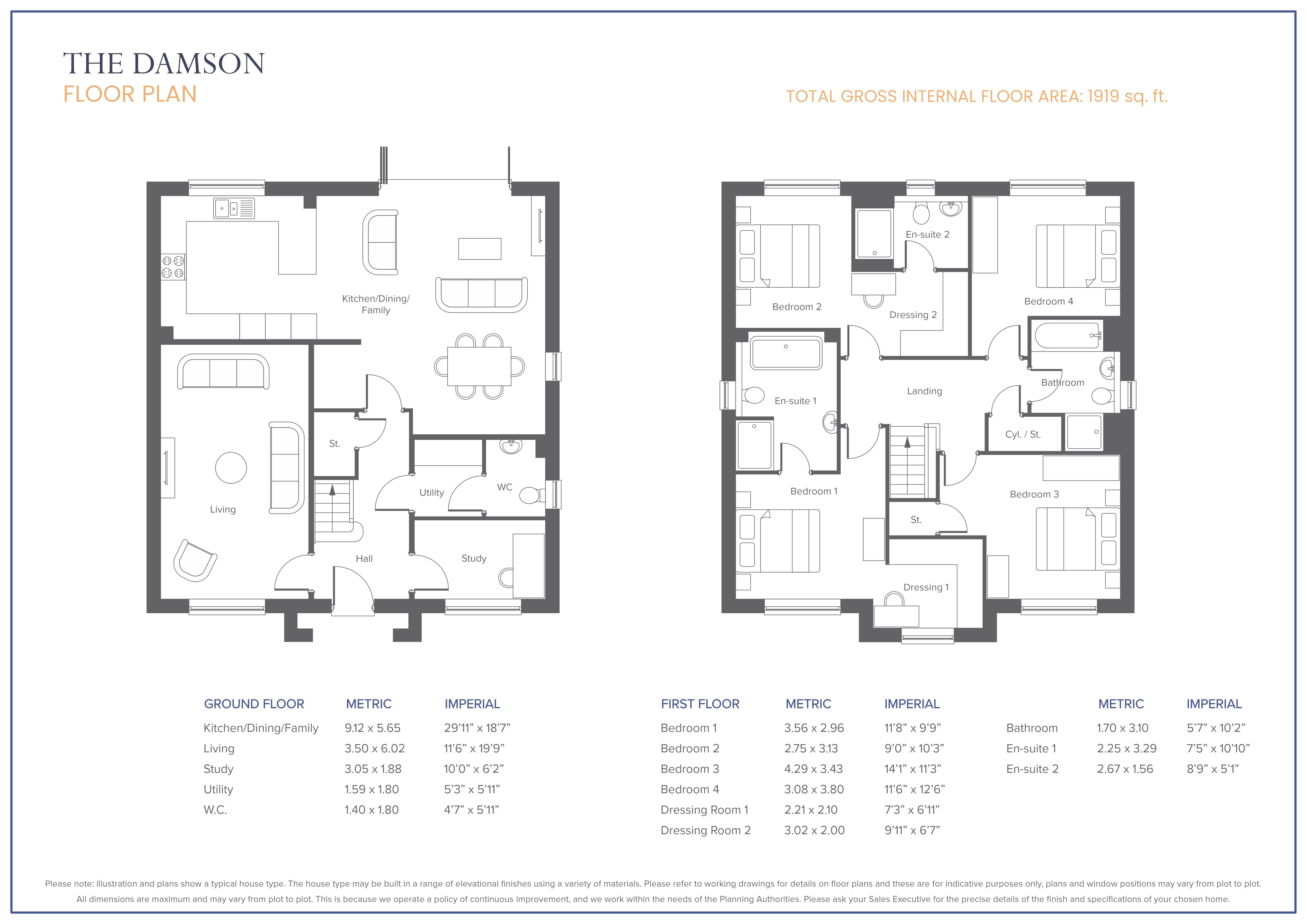 Plot 39,, The Hamlet, Malvern floorplan