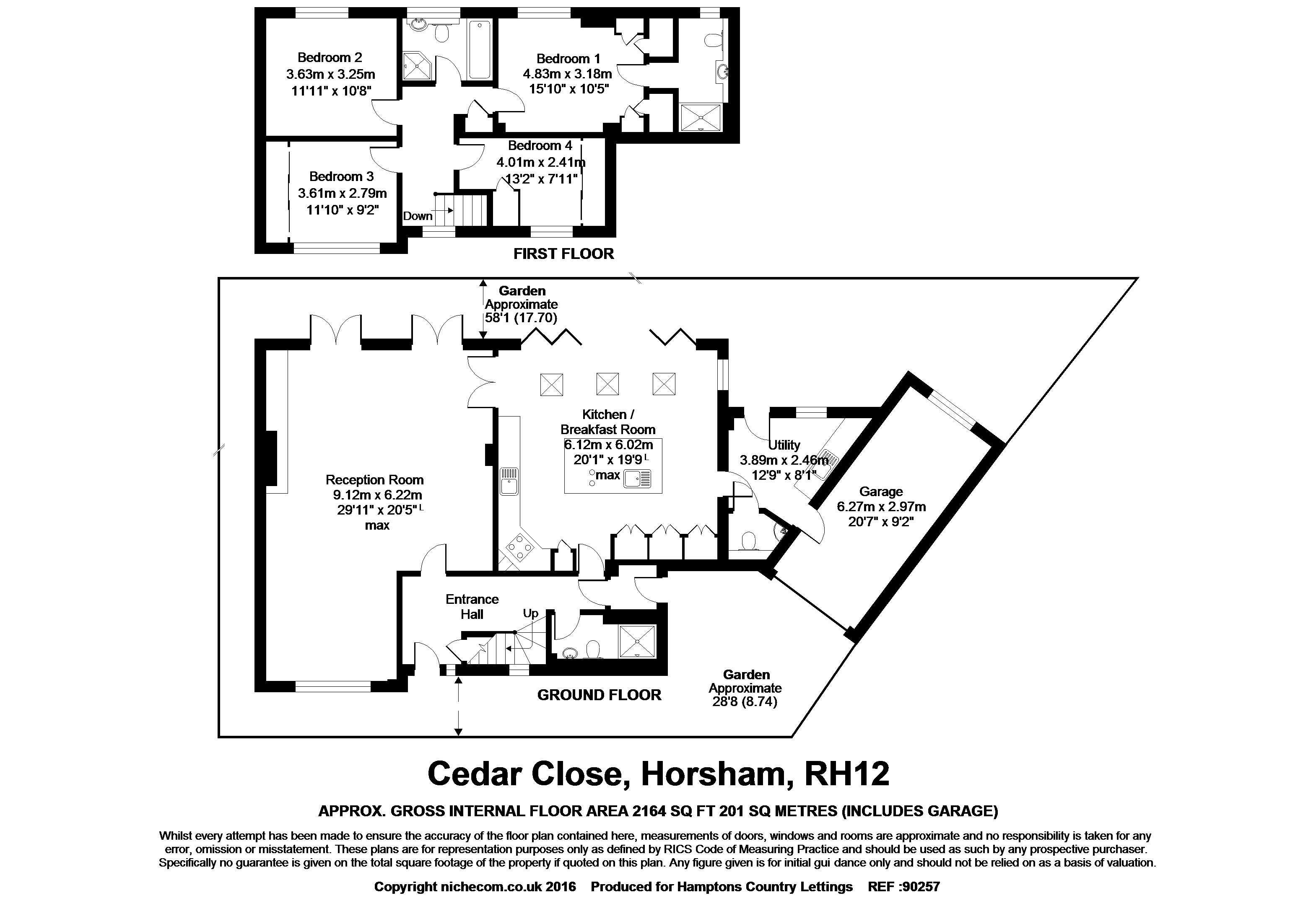 4 Bedrooms Detached house to rent in Cedar Close, Horsham RH12