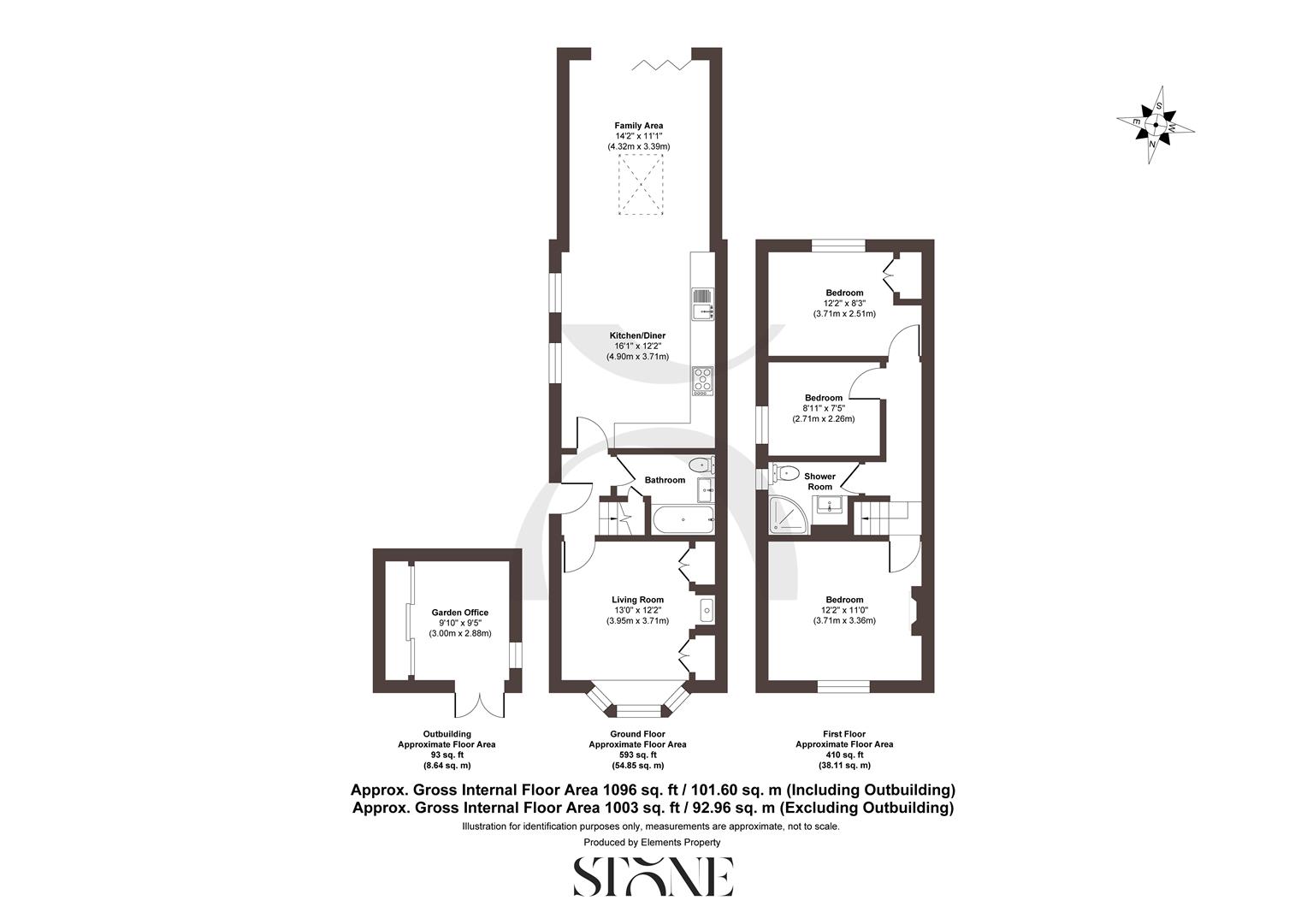 37, Albert Road North, Reigate floorplan
