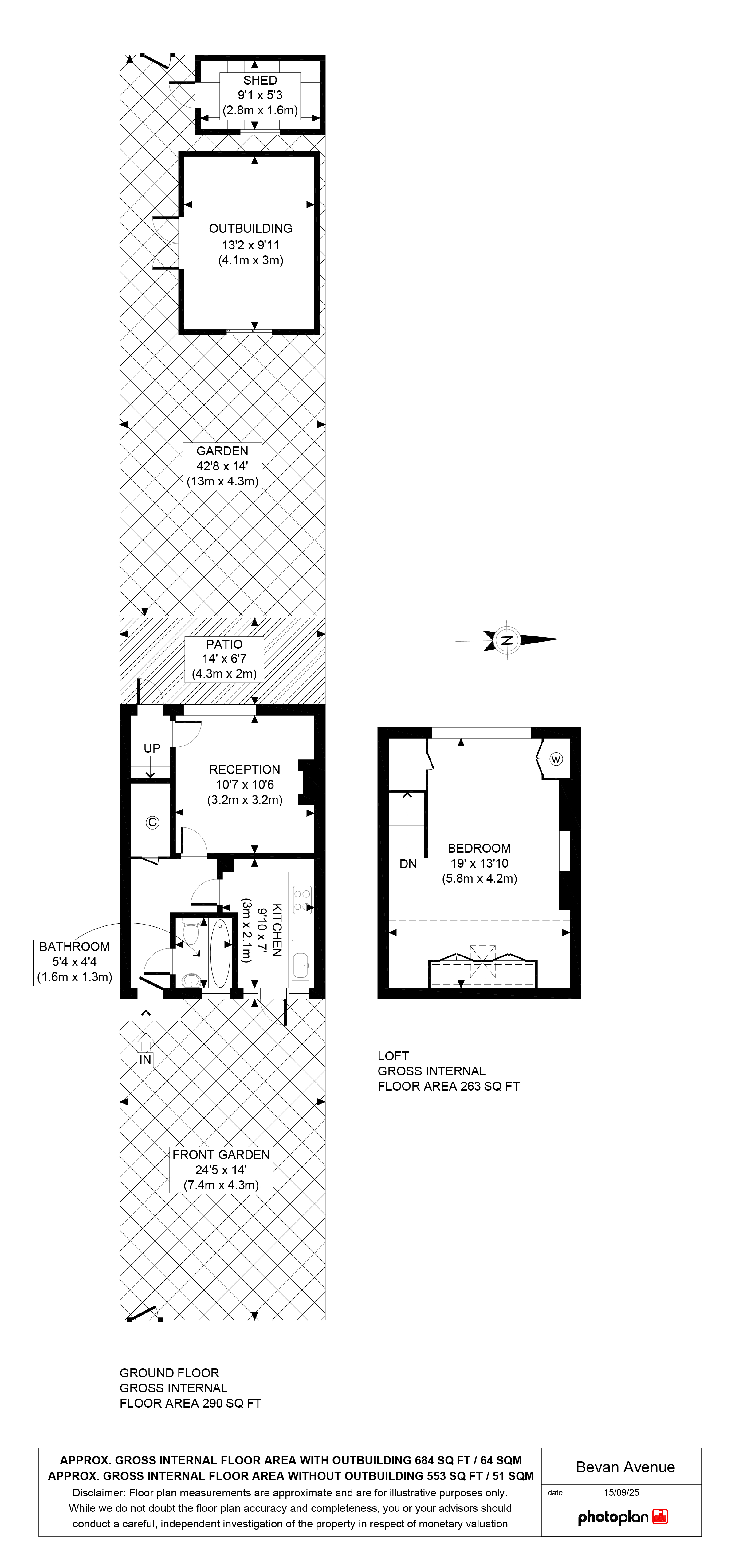 101, Bevan Avenue , Barking  floorplan