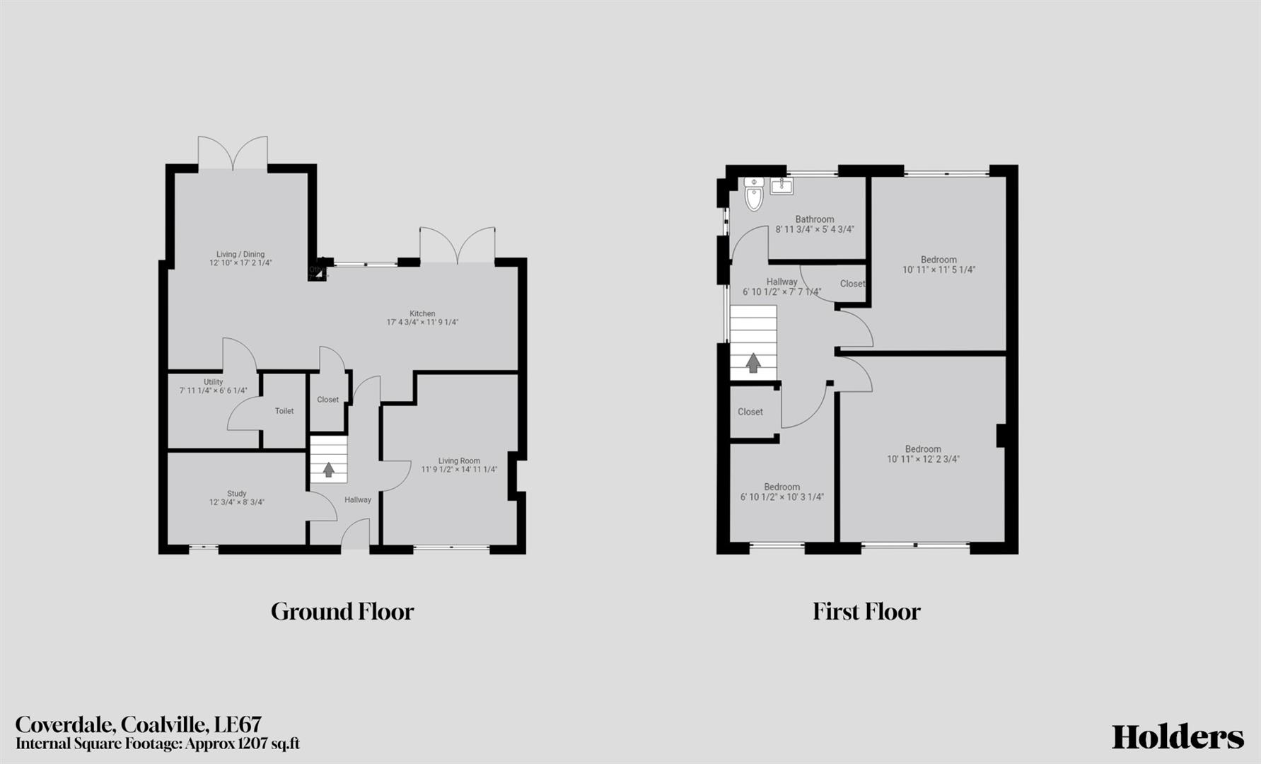 46, Coverdale, Coalville floorplan