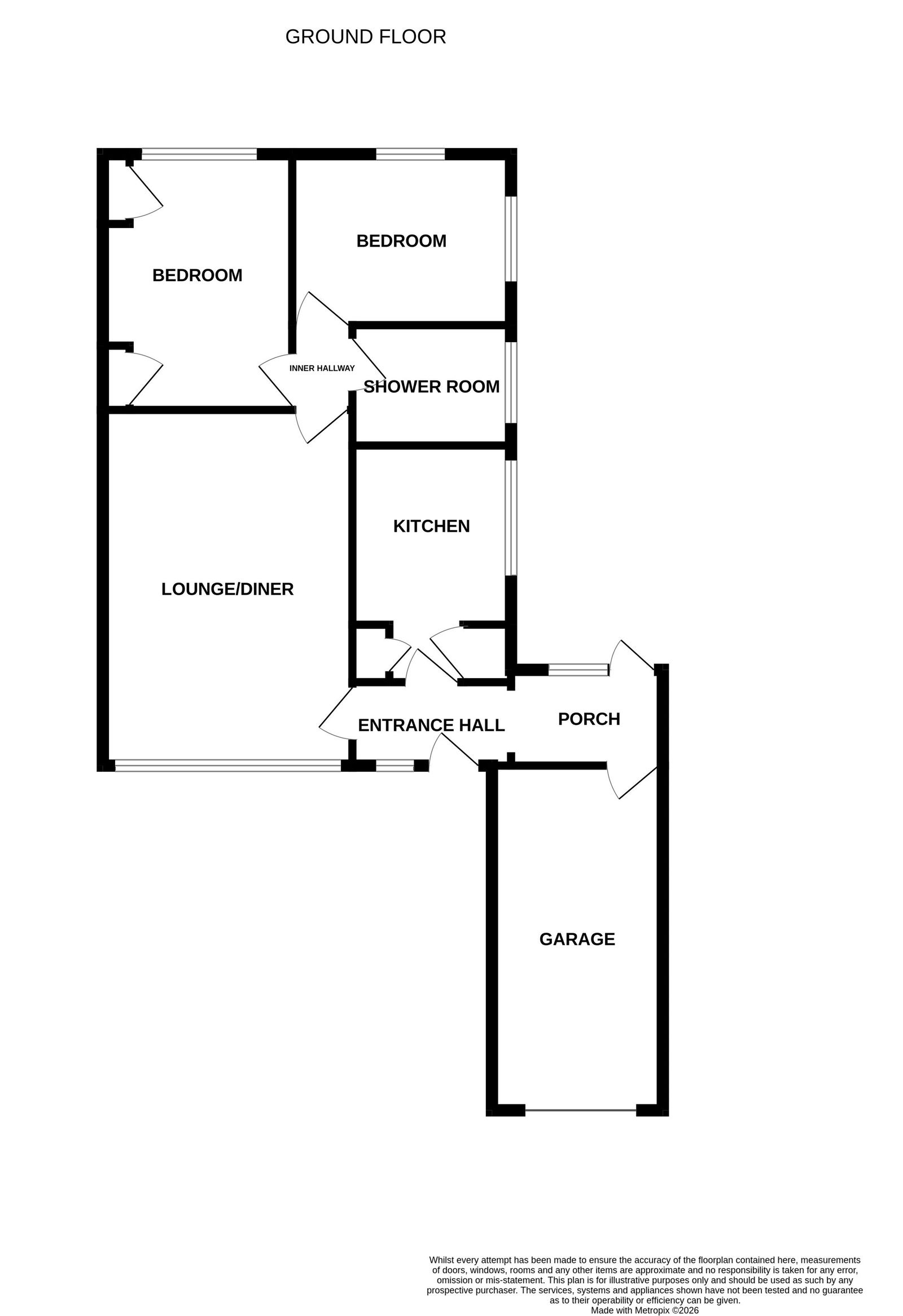 61, Winston Road, Exmouth floorplan