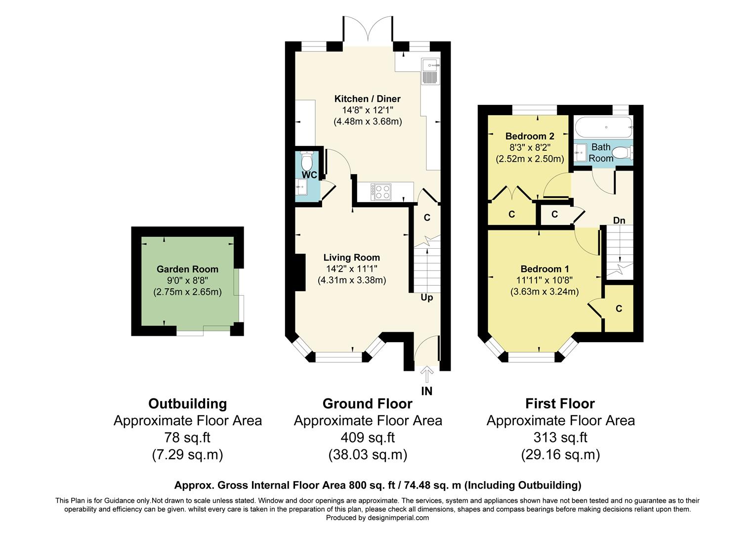 88, Arlington Drive, Carshalton floorplan