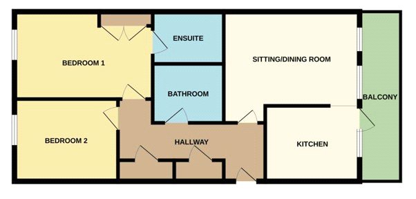 Flat 9, Cobalt Quarter,, Maritime Walk, Hampshire floorplan